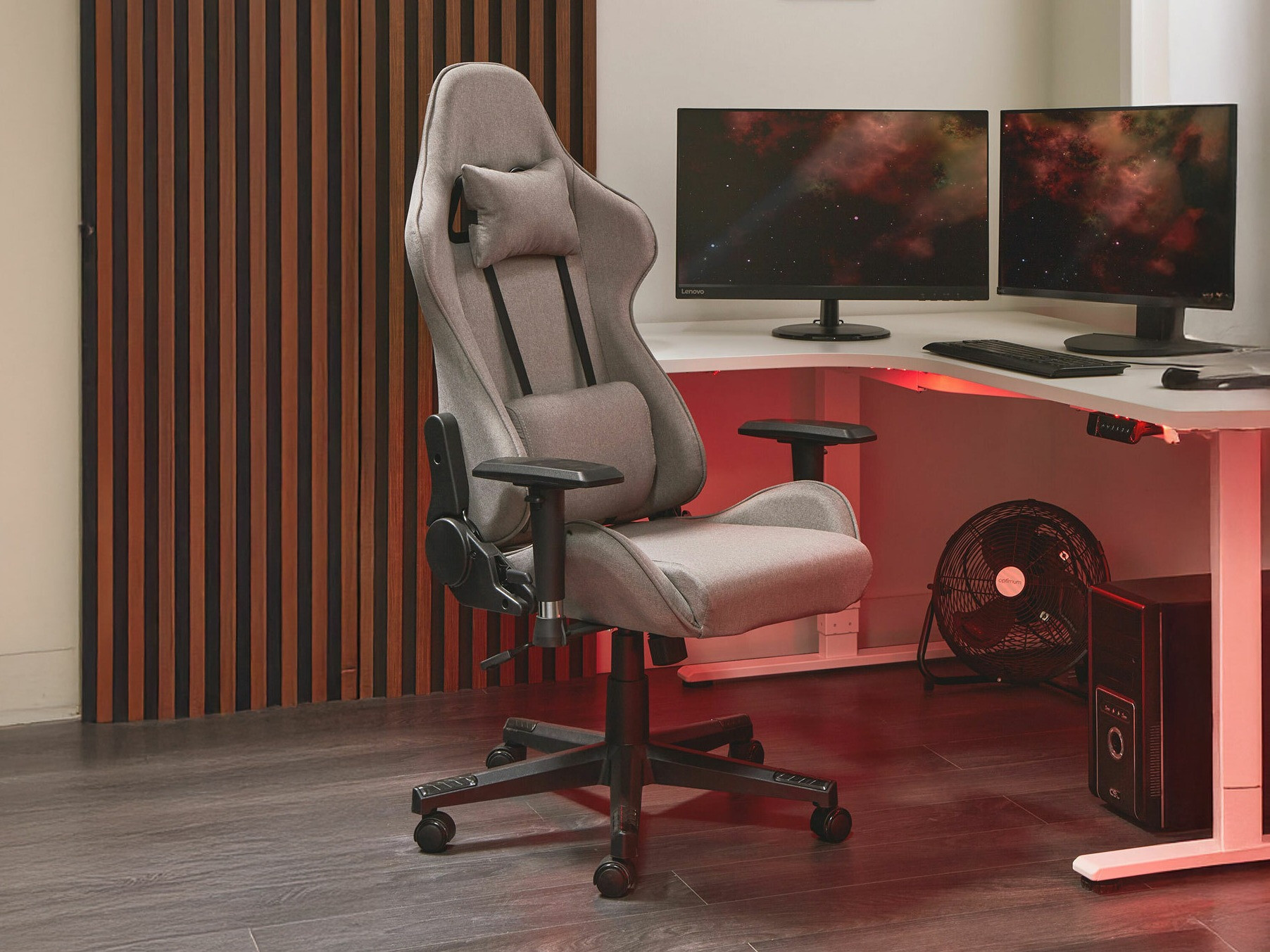 Spēļu krēsls Berwyn 936 (Taupe)