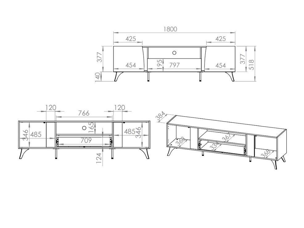 ТВ тумба Verenoa 103