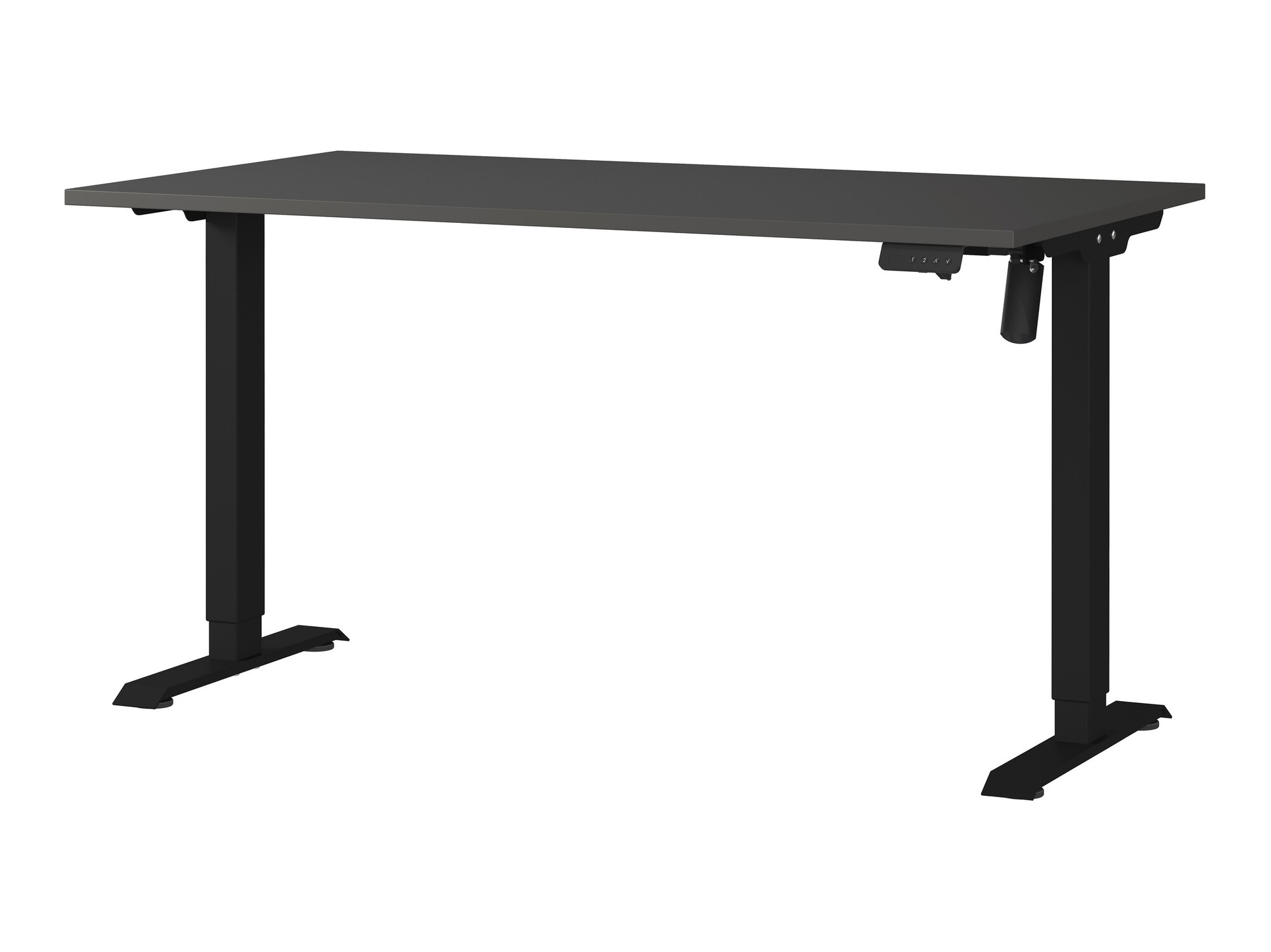 Комплект для домашнего офиса Evarsoa 107 (Графит + Navarra дуб)