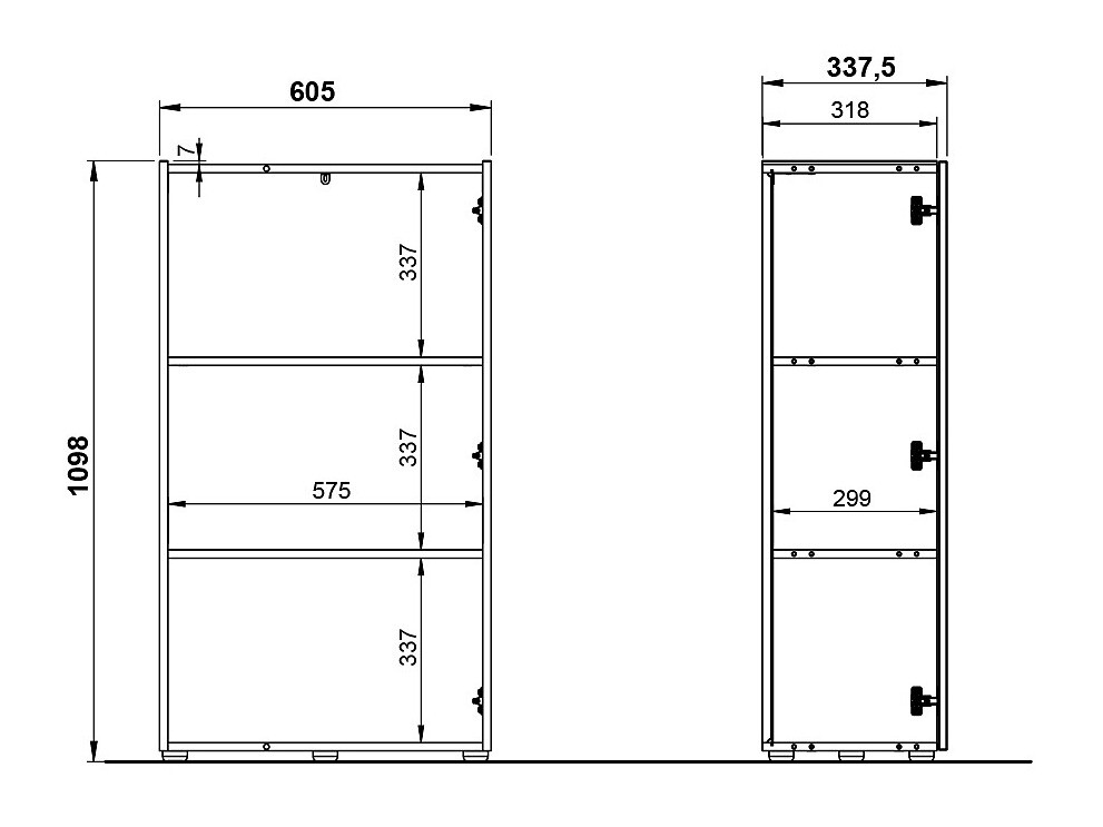 Комплект для домашнего офиса Evarsoa 107 (Графит + Navarra дуб)
