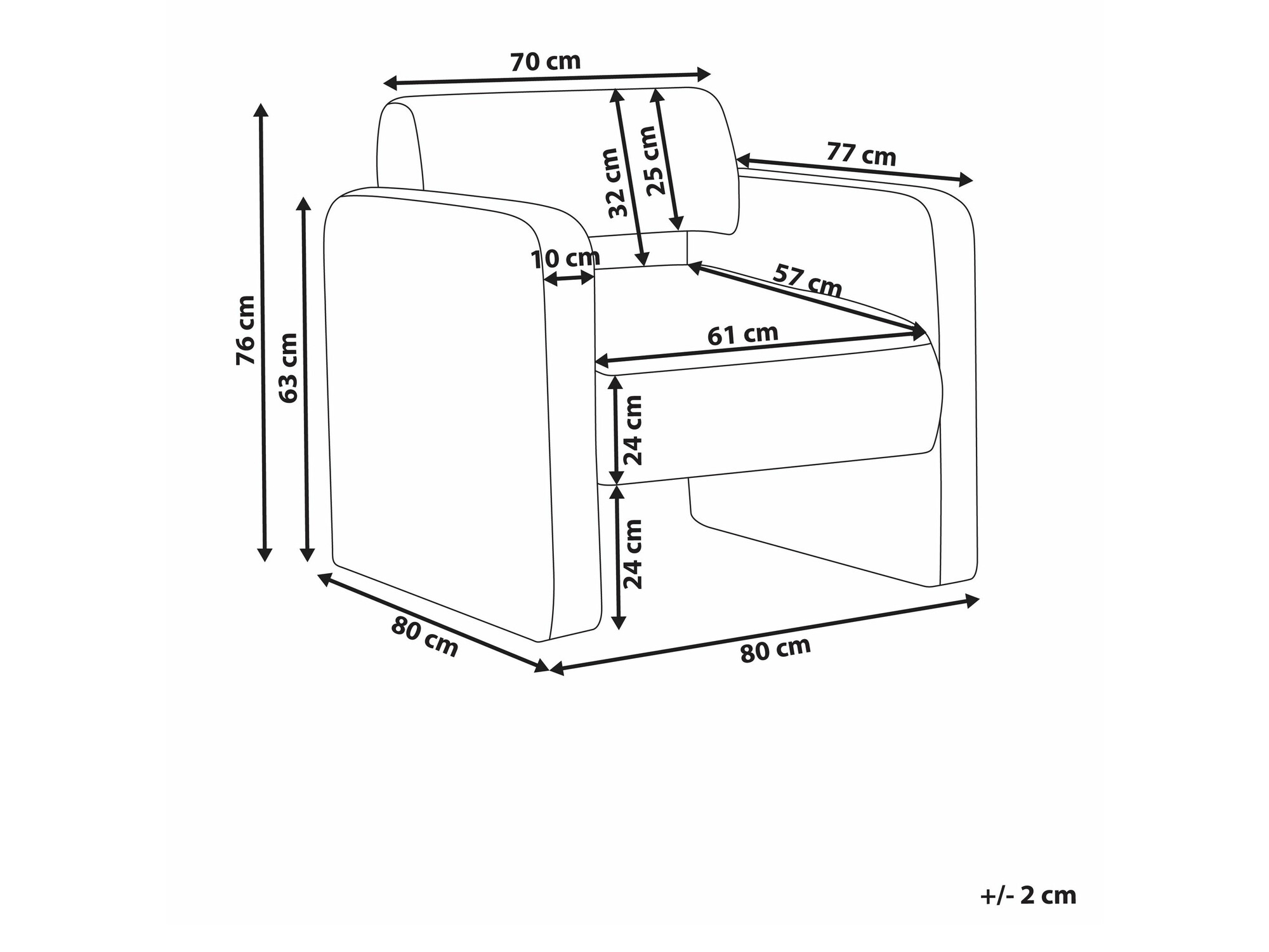 Кресло Berwyn 2367