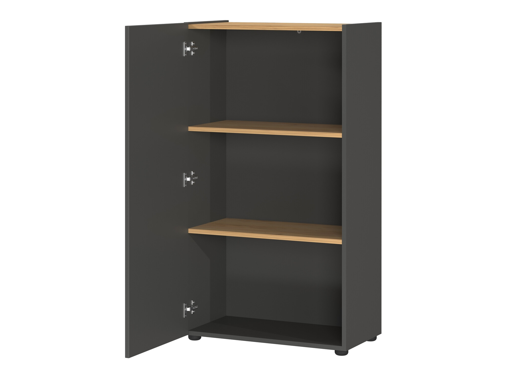 Mājas biroja komplekts Evarsoa 107 (Grafīts + Navarra ozols)