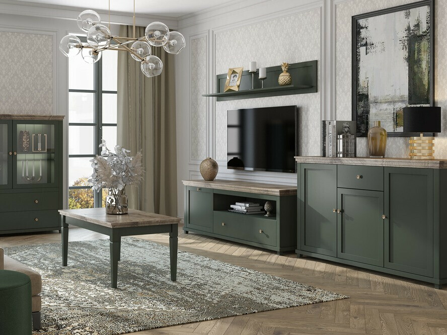 Piekarams plaukts Tolnue 100 (Tumši zaļš)