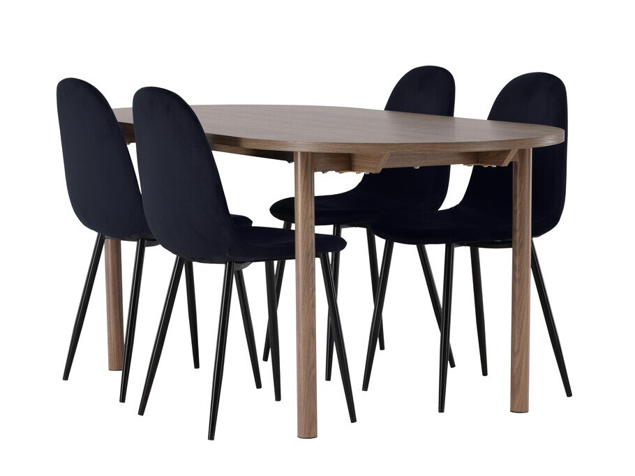 Ēdamistabas komplekts Dallas 4612 (Brūns)