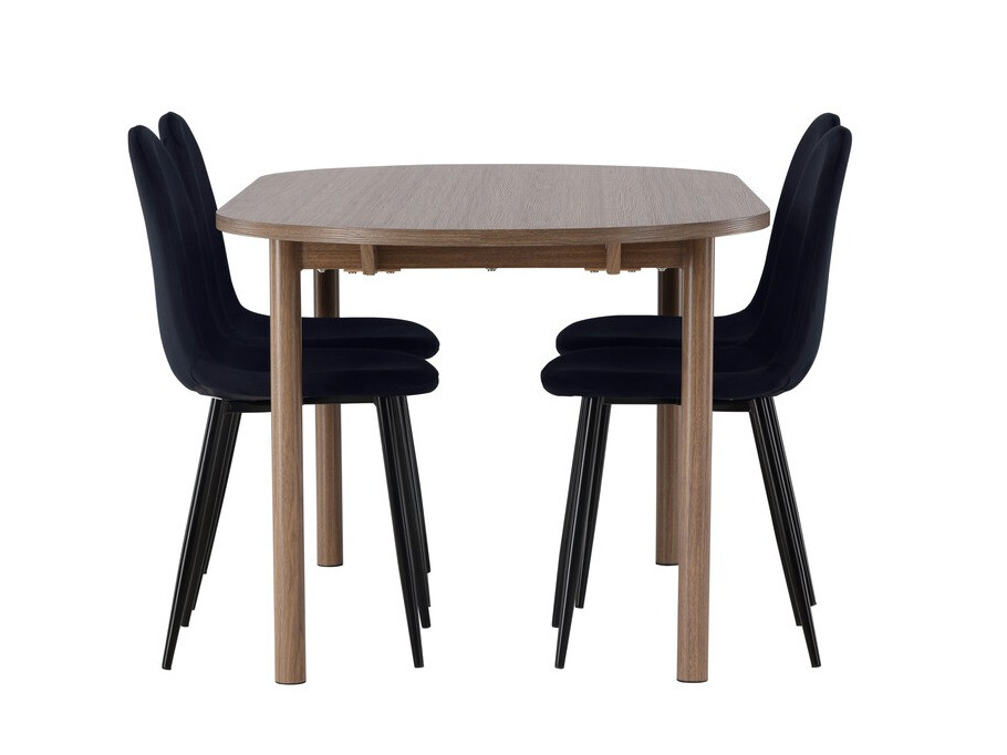 Ēdamistabas komplekts Dallas 4612 (Brūns)