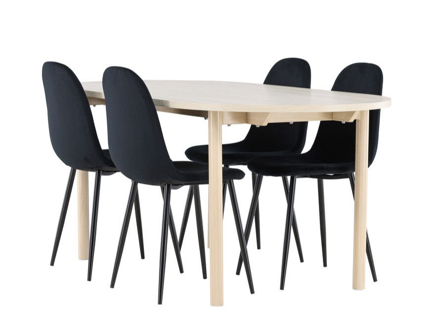 Ēdamistabas komplekts Dallas 4612 (Gaiši brūns)