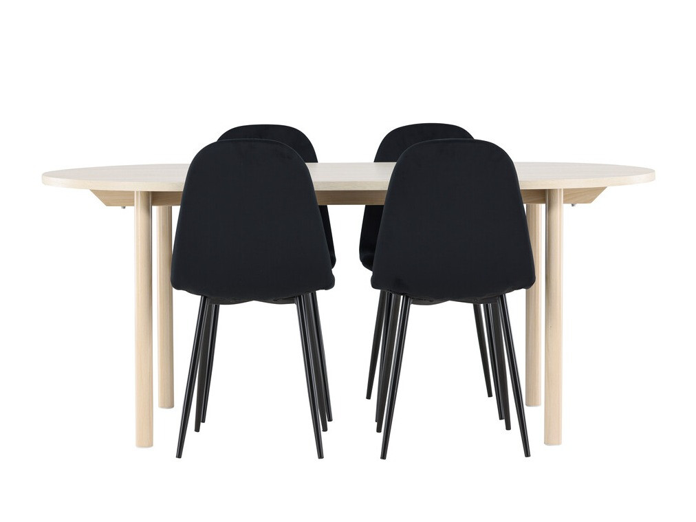 Ēdamistabas komplekts Dallas 4612 (Gaiši brūns)