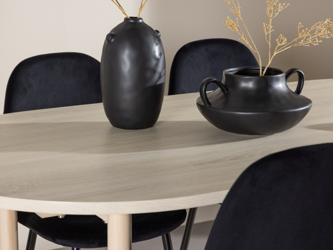 Ēdamistabas komplekts Dallas 4612 (Gaiši brūns)