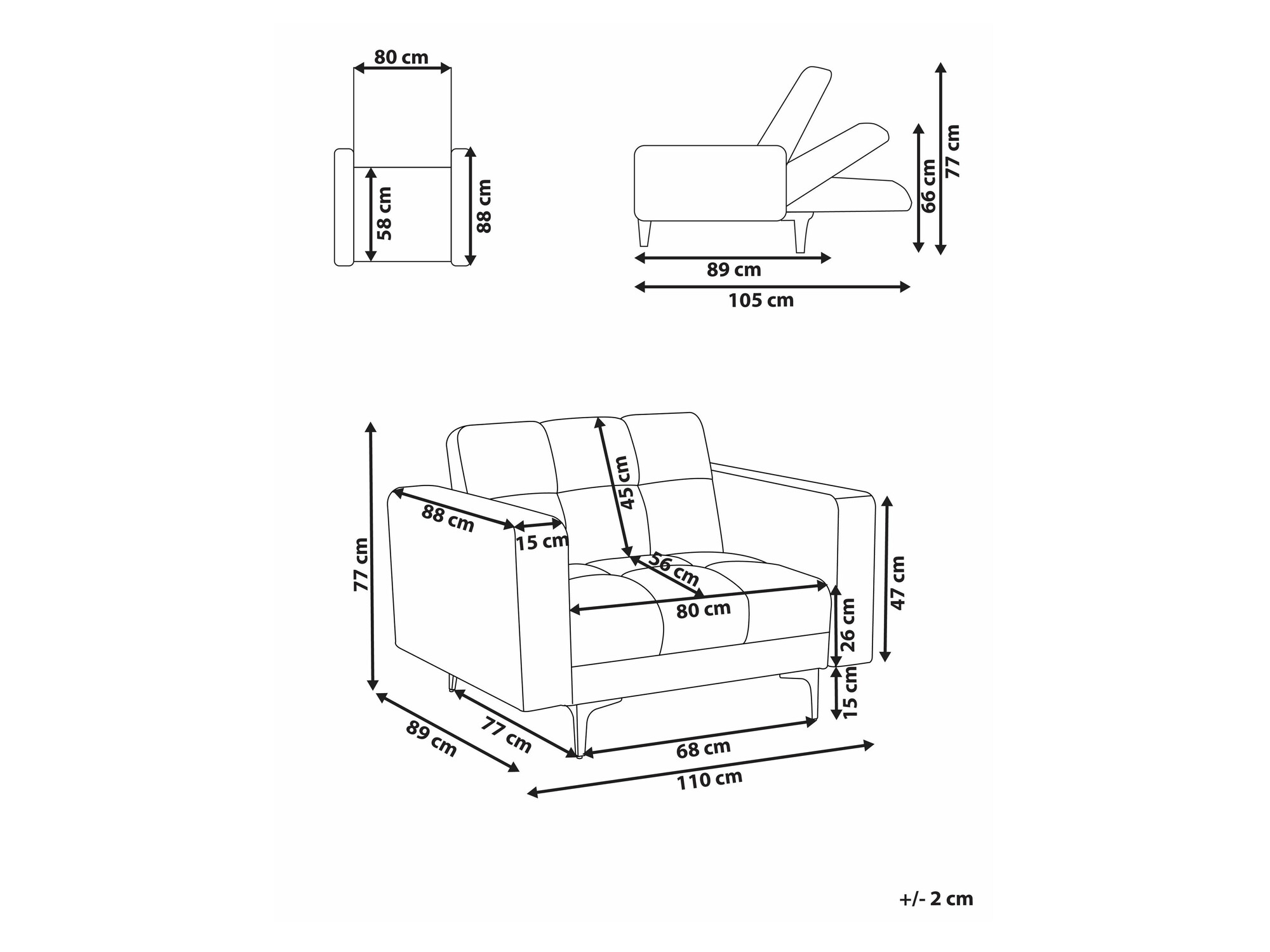 Кресло Mormiru 101 (Зелёный)
