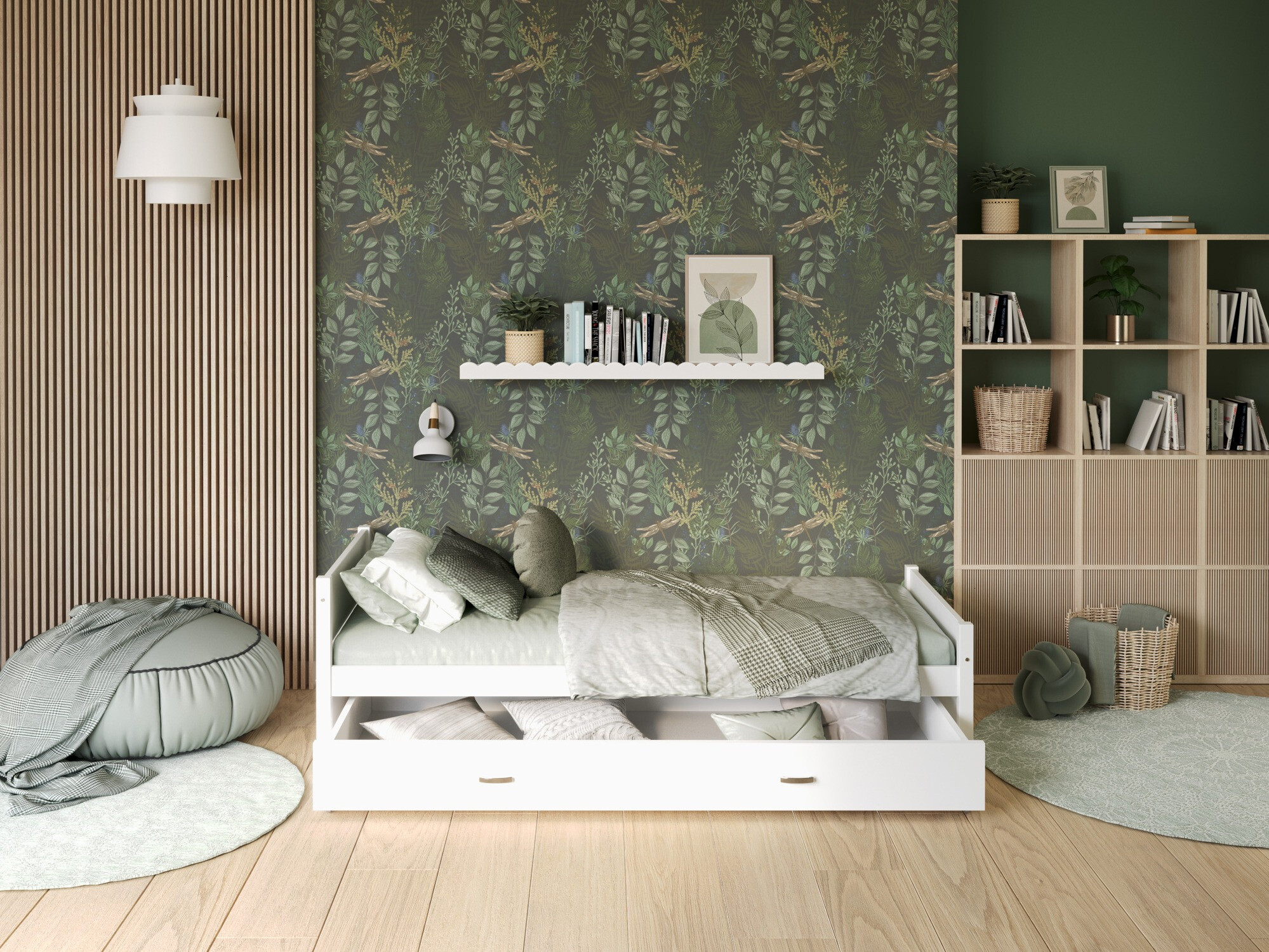 Кровать Aurora 176 (Белый)