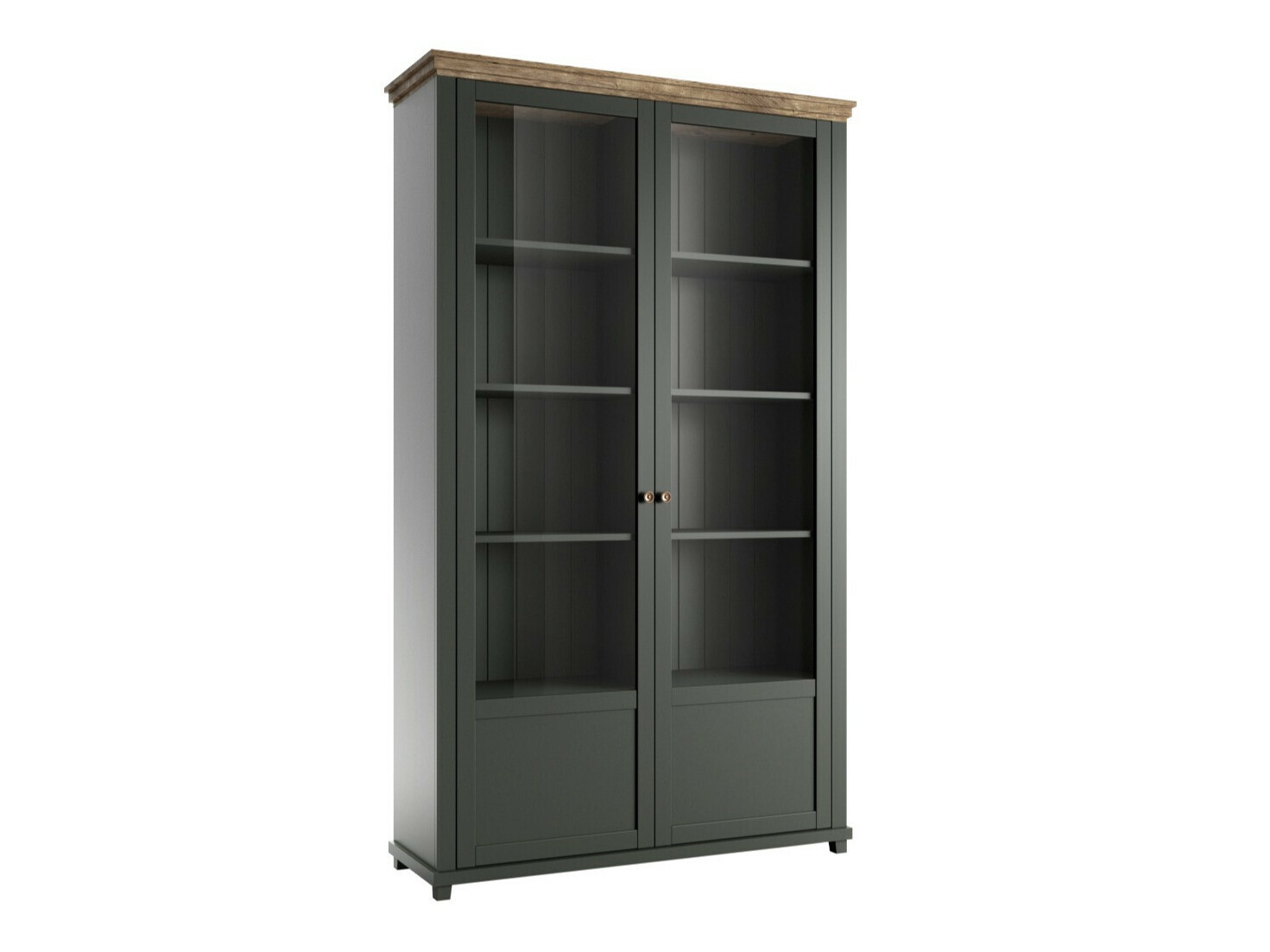 Plaukts Tolnue 102 (Tumši zaļš + Lefkas ozols)