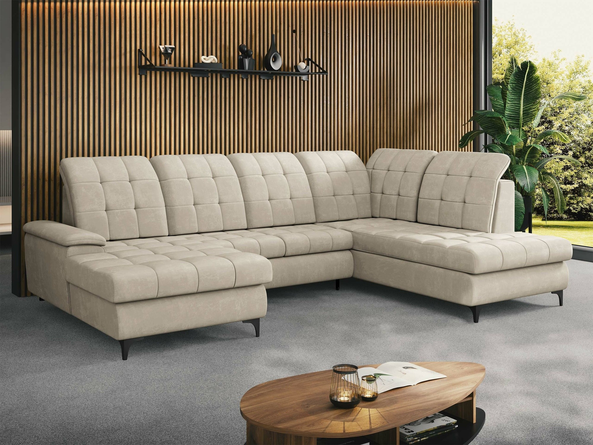 Stūra dīvāns Sanford 100 (Manila 02)