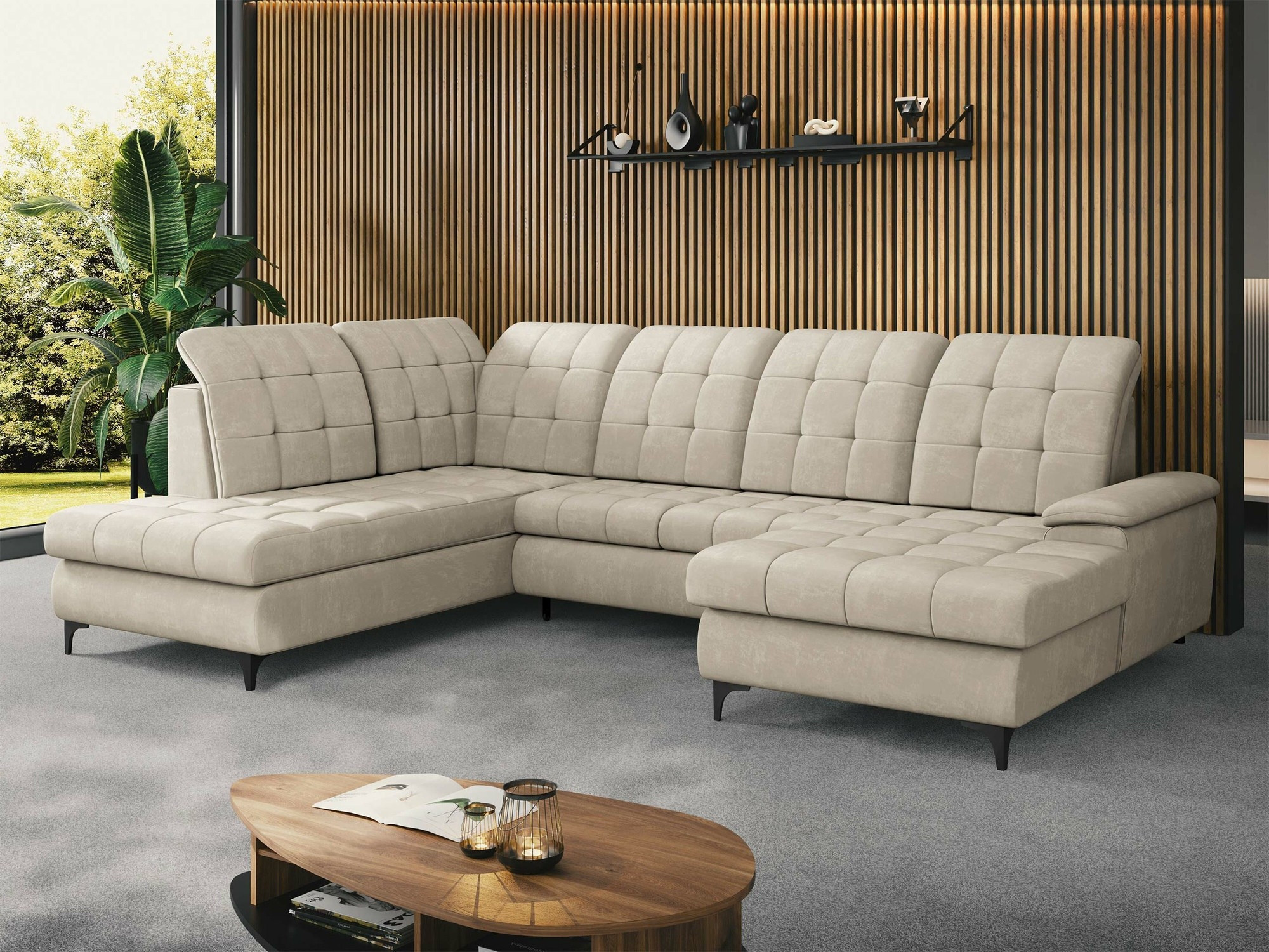 Stūra dīvāns Sanford 100 (Manila 02)