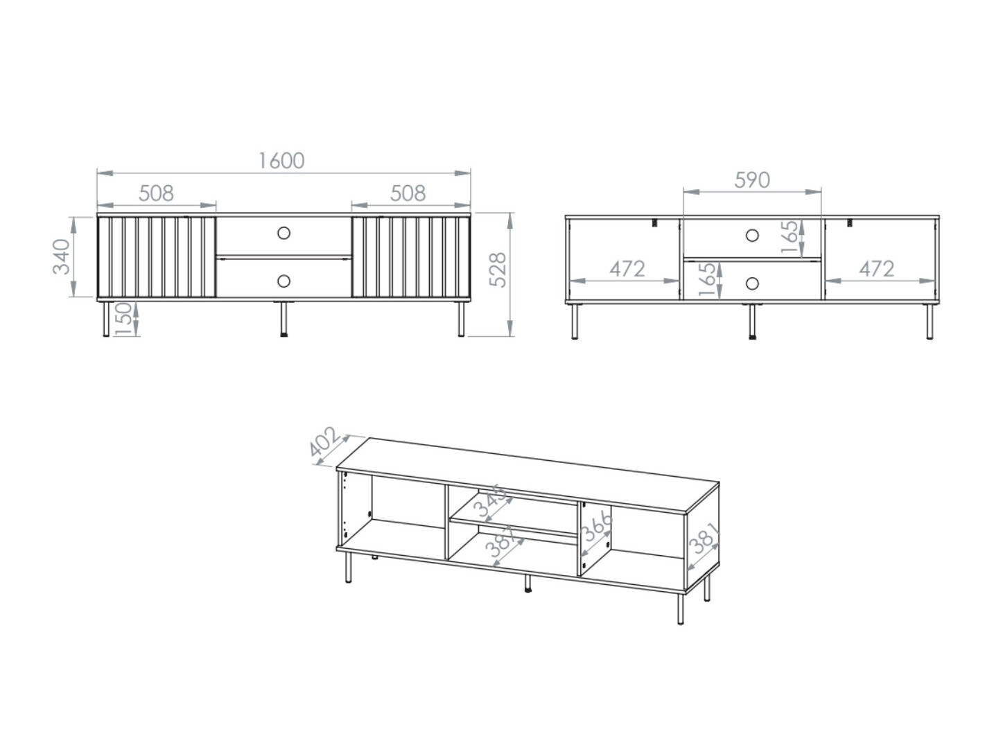 TV galds Madison 181