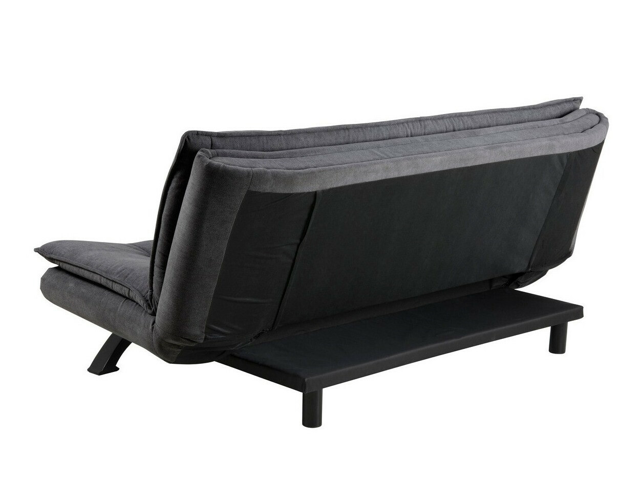 Dīvāns gulta Norsica 279 (Tumši pelēks)