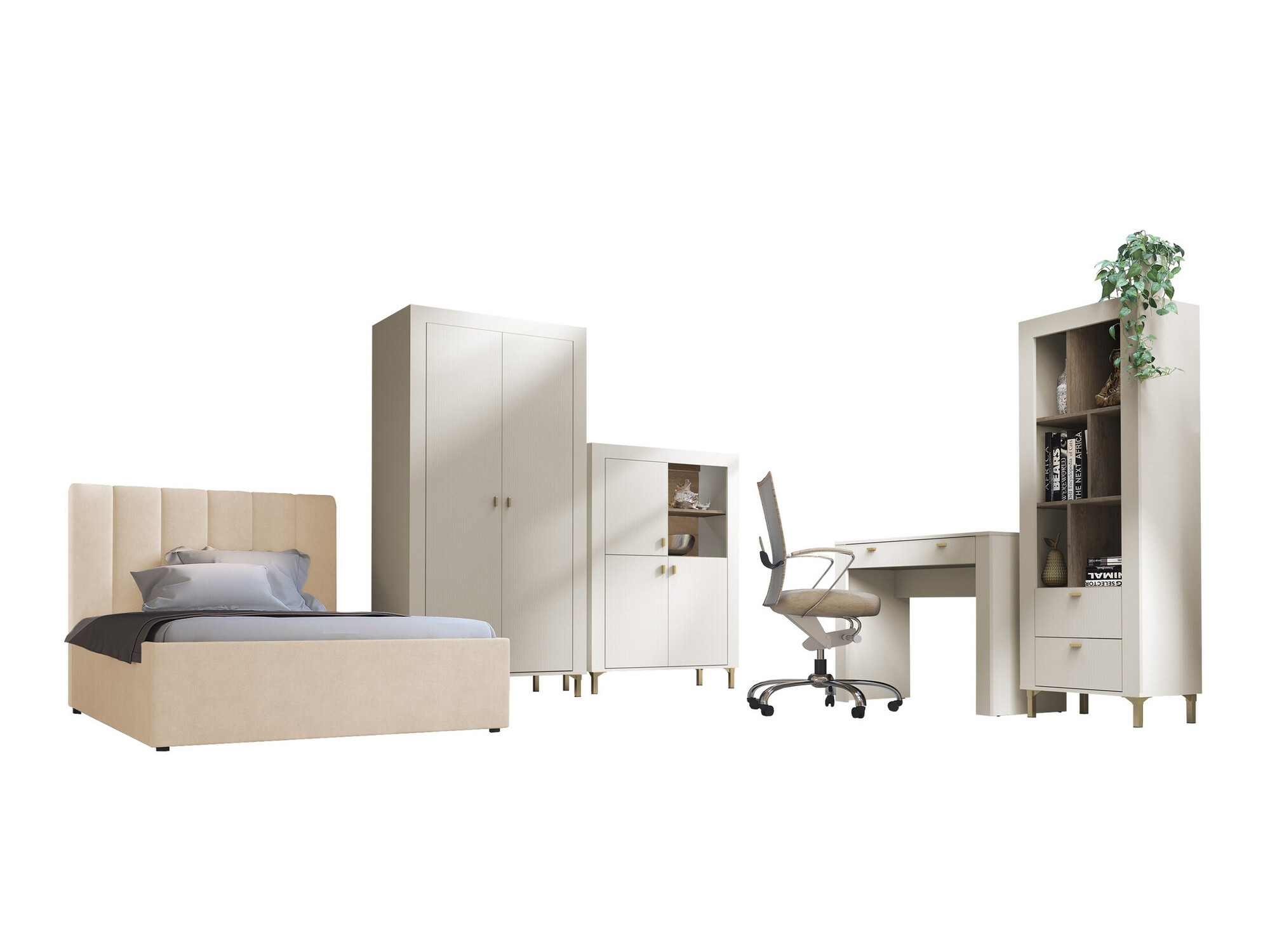 Guļamistabas komplekts Mormavu 116 (Kašmirs)