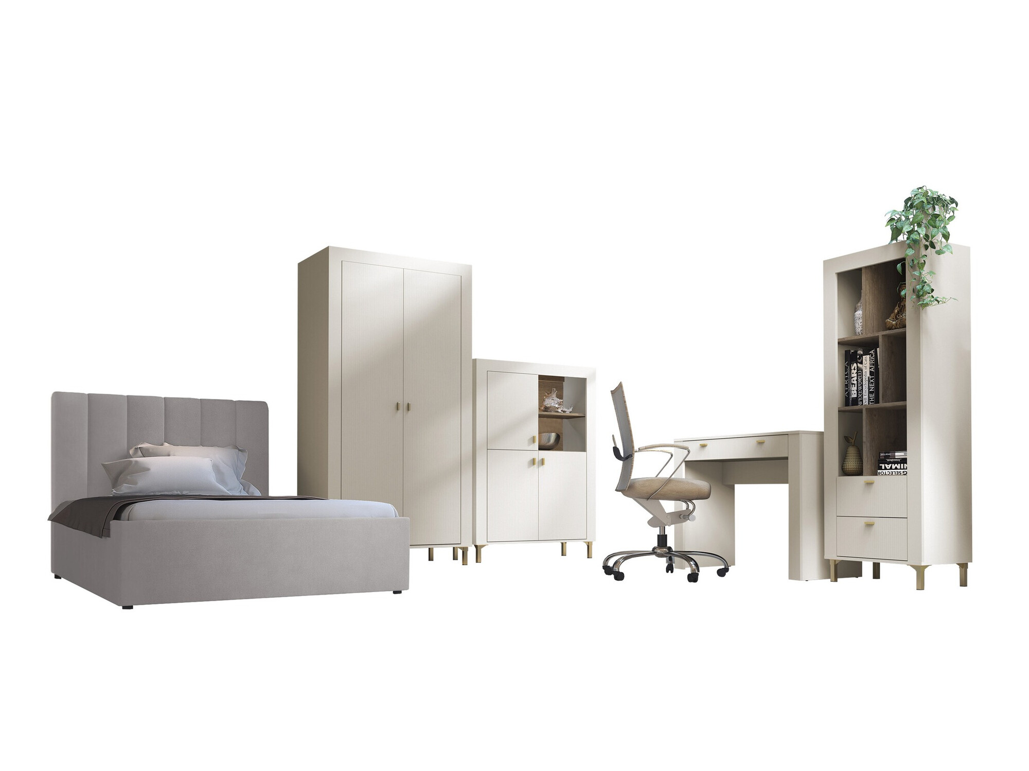 Спальный гарнитур Mormavu 116 (Кашемир)