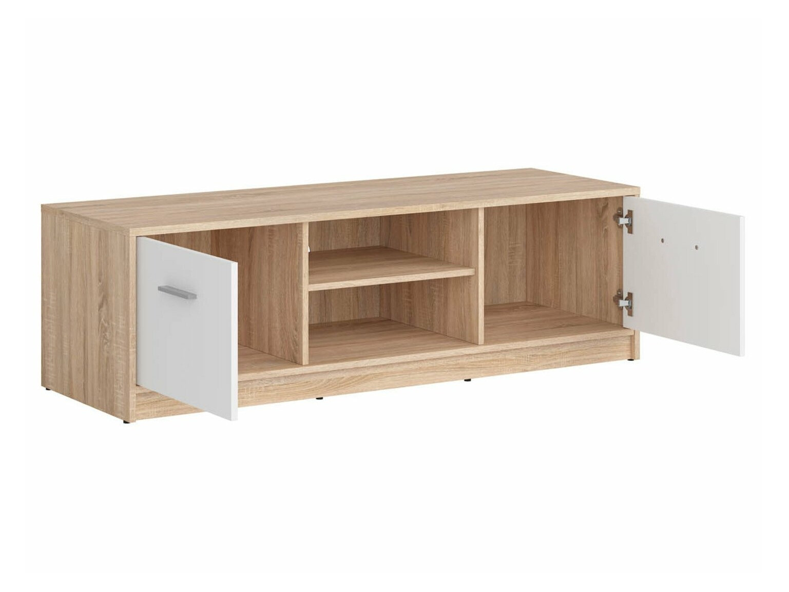 ТВ тумба Novsore 100 (Сонома Дуб + Белый)