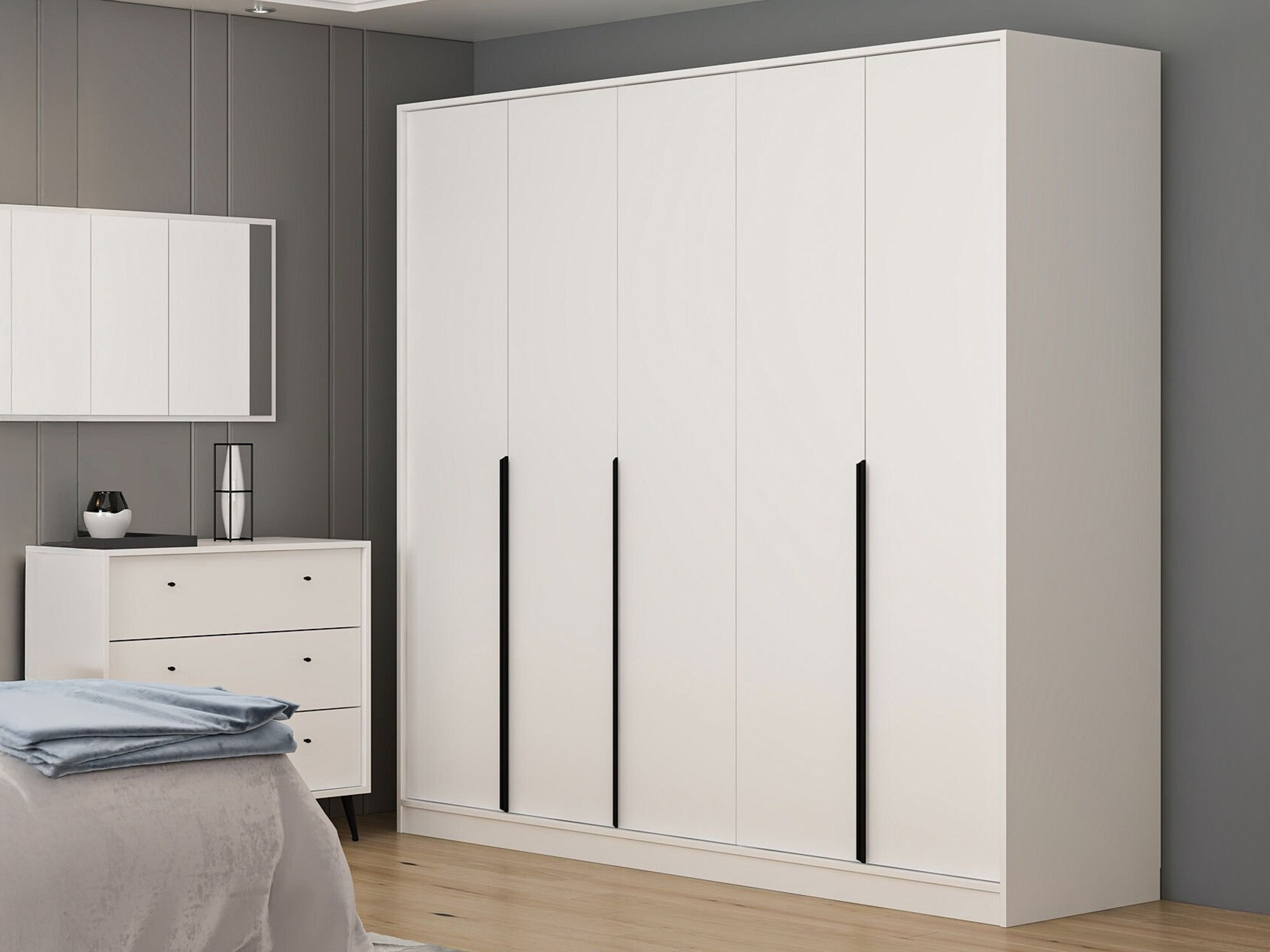 Skapis Kailua 2255 (Balts)