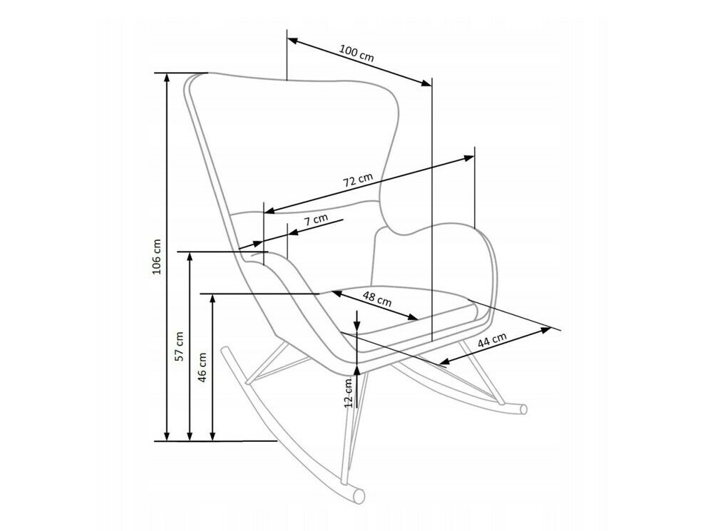 Šūpuļkrēsls Houston 1590