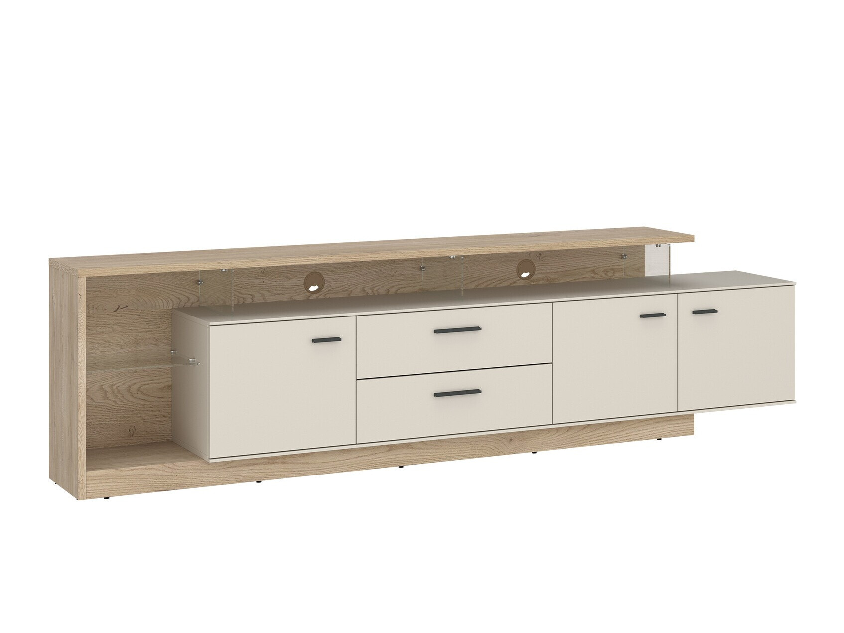 TV galds Ontario 138 (Sonomas ozols + Kašmirs)