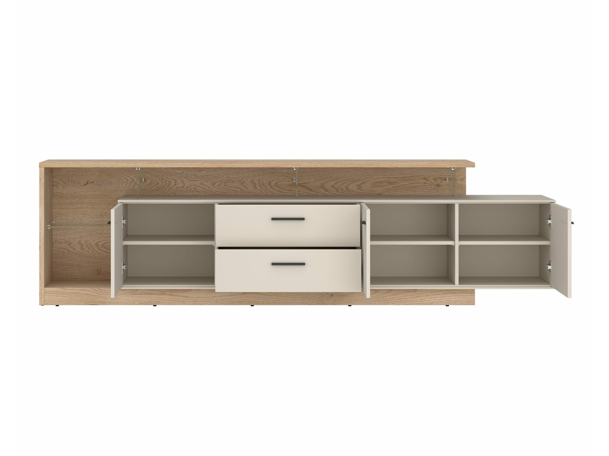 TV galds Ontario 138 (Sonomas ozols + Kašmirs)