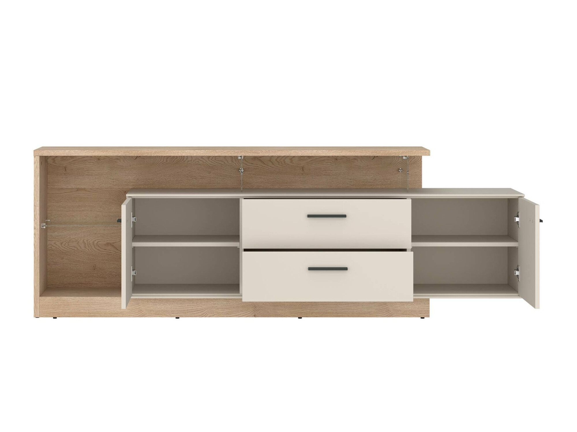 ТВ тумба Ontario 137 (Сонома Дуб + Кашемир)