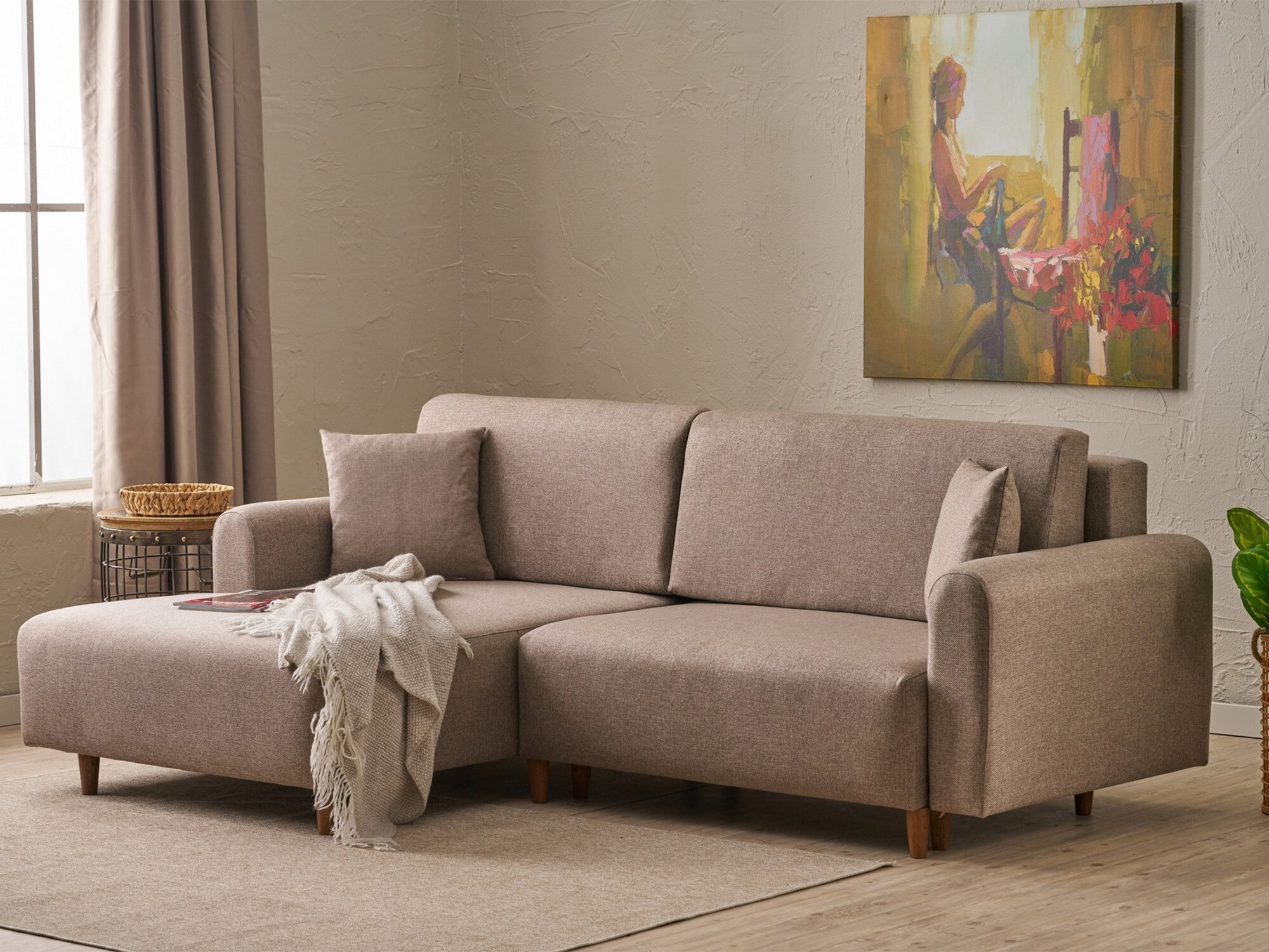 Угловой диван Altadena 592 (Коричневый)