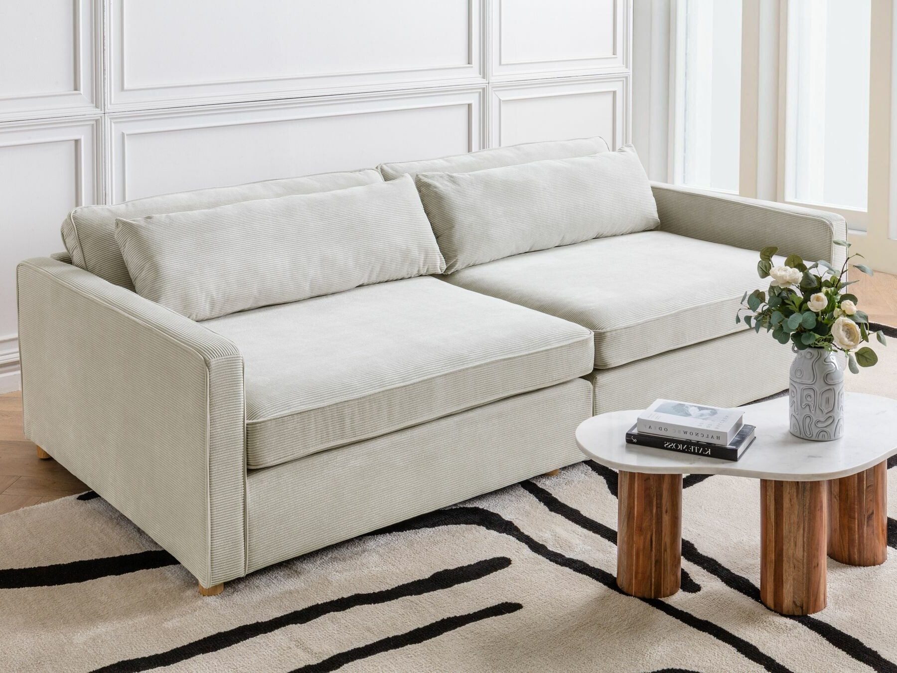 Диван Berwyn 2374 (Светло-серый)