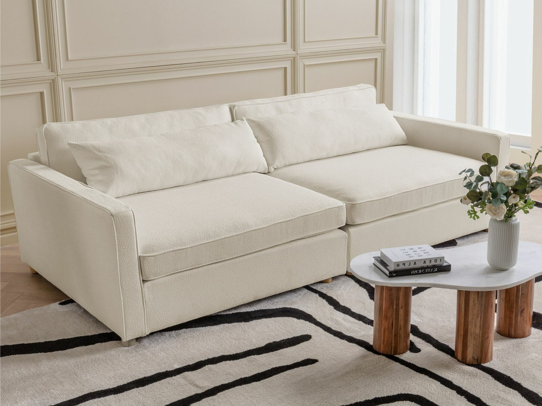 Dīvāns Berwyn 2374 (Balts)