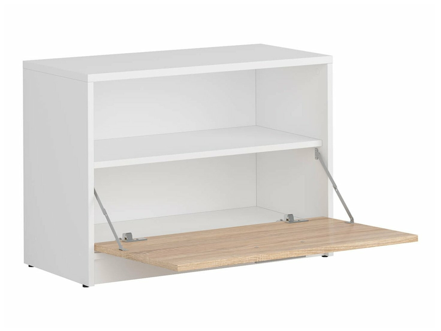 Kurpju kaste Novsore 111 (Balts + Sonomas ozols)