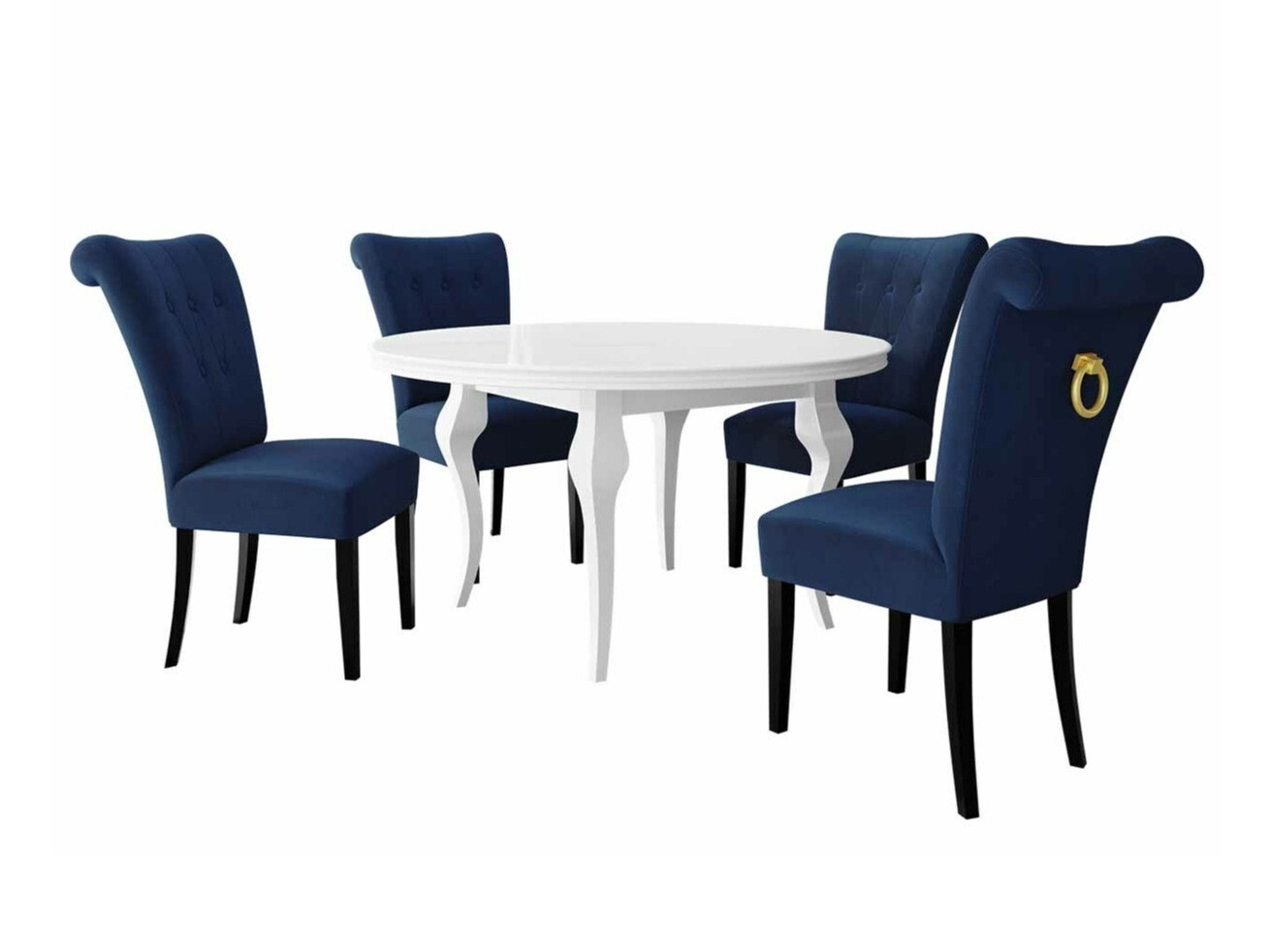 Обеденный гарнитур Racine 143 (Золотой)