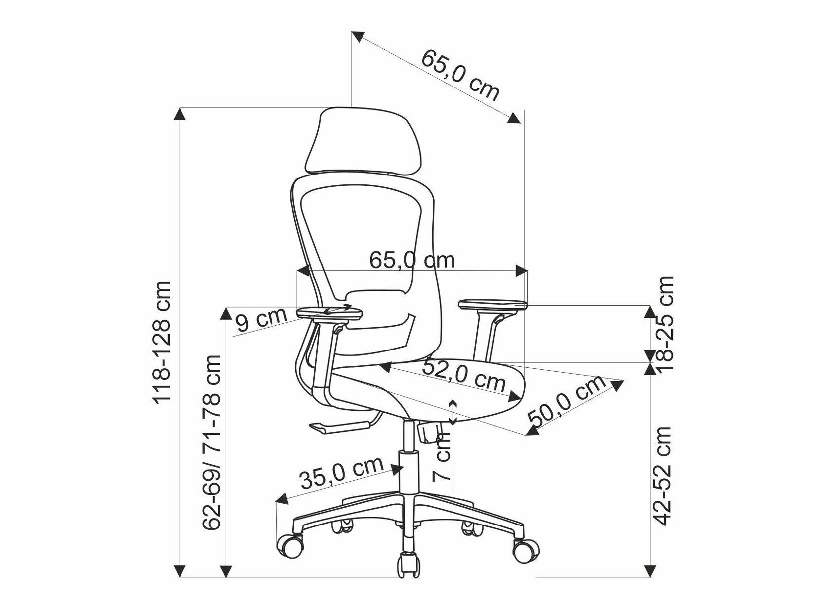 Офисный стул Houston 1878