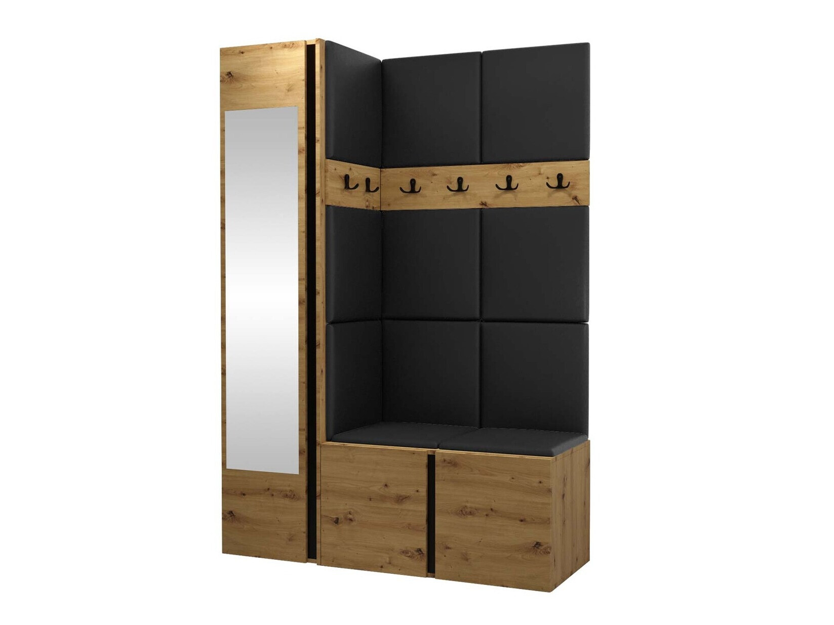 Прихожая Hartford 277 (Экокожа кожа Soft 011)