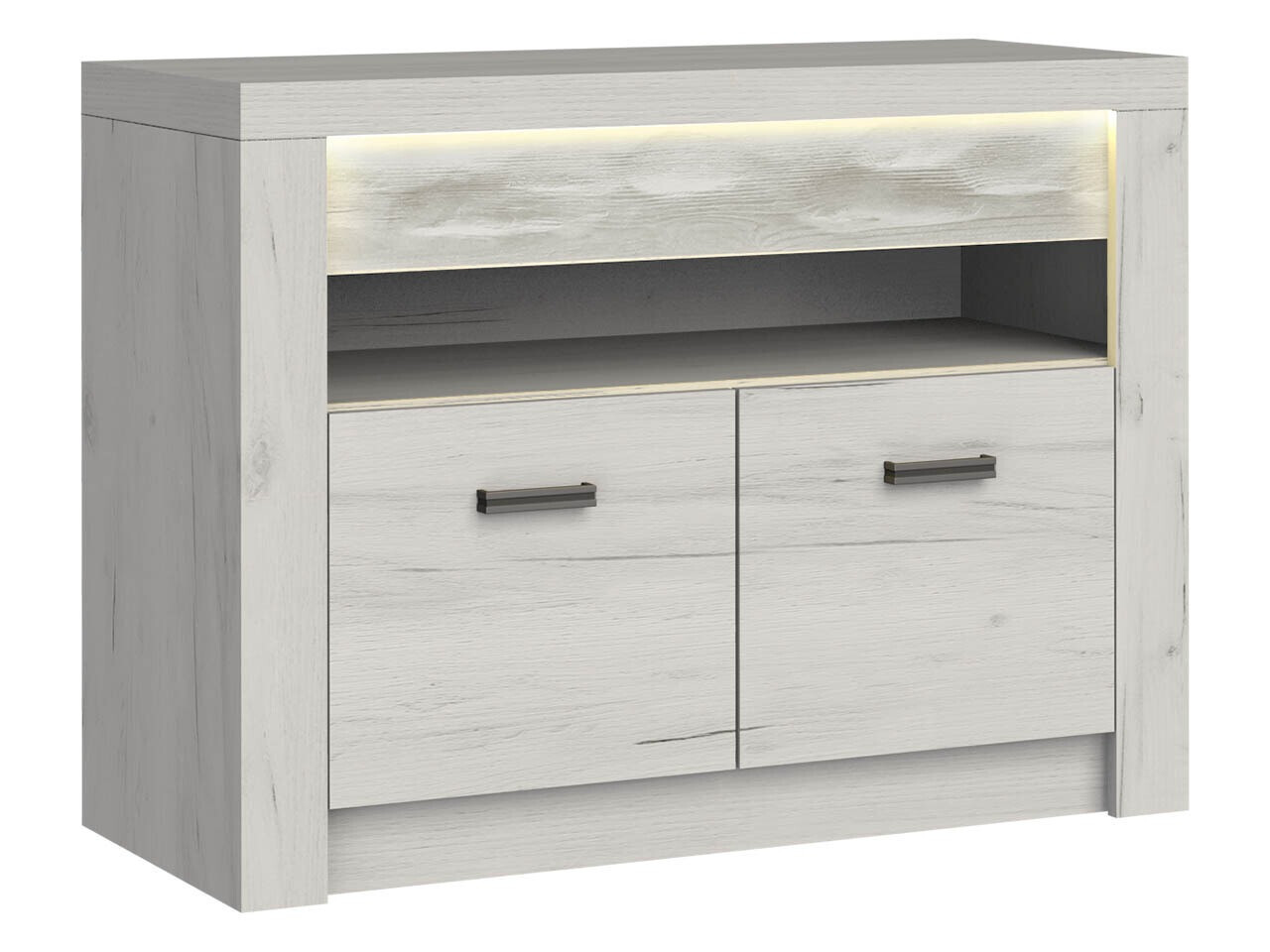 TV galds Serfeno 107 (Amatniecības balts)