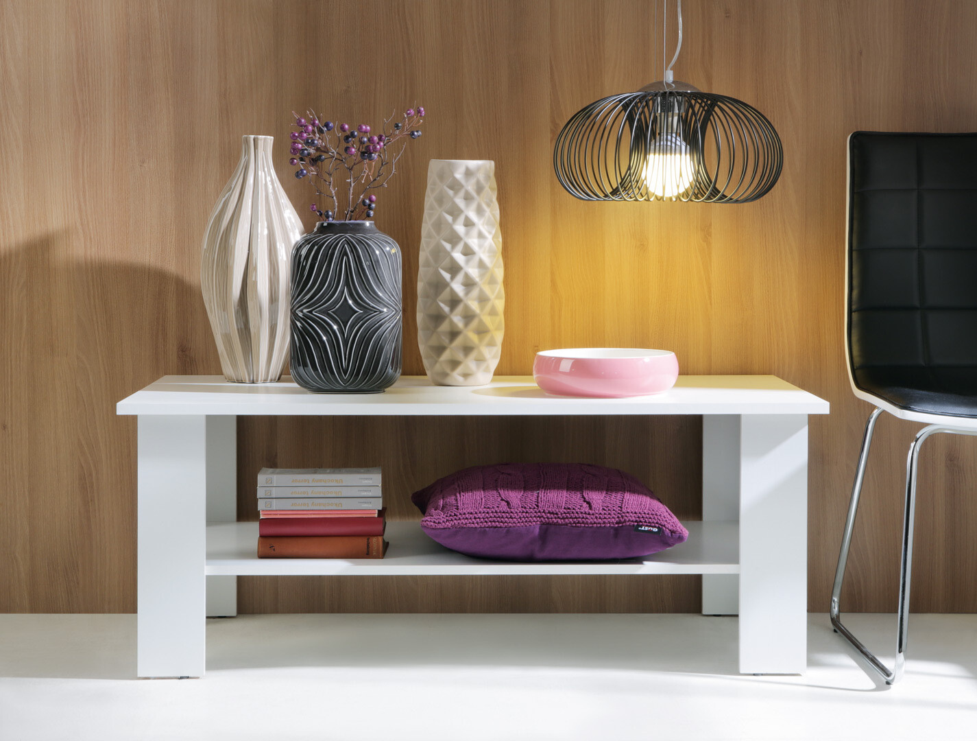 Журнальный столик Novsore 110 (Белый)