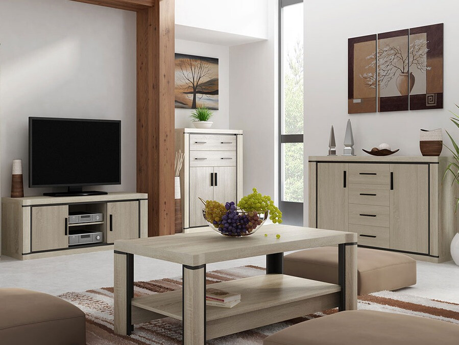 Žurnālu galdiņš Lorelie 114 (Sonomas ozols)