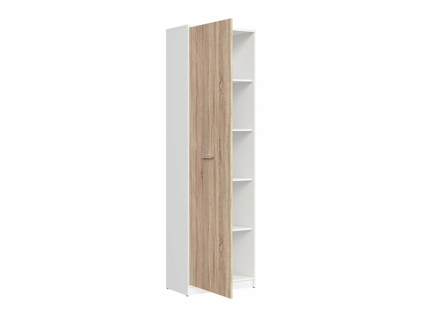 Plaukts Novsore 114 (Balts + Sonomas ozols)