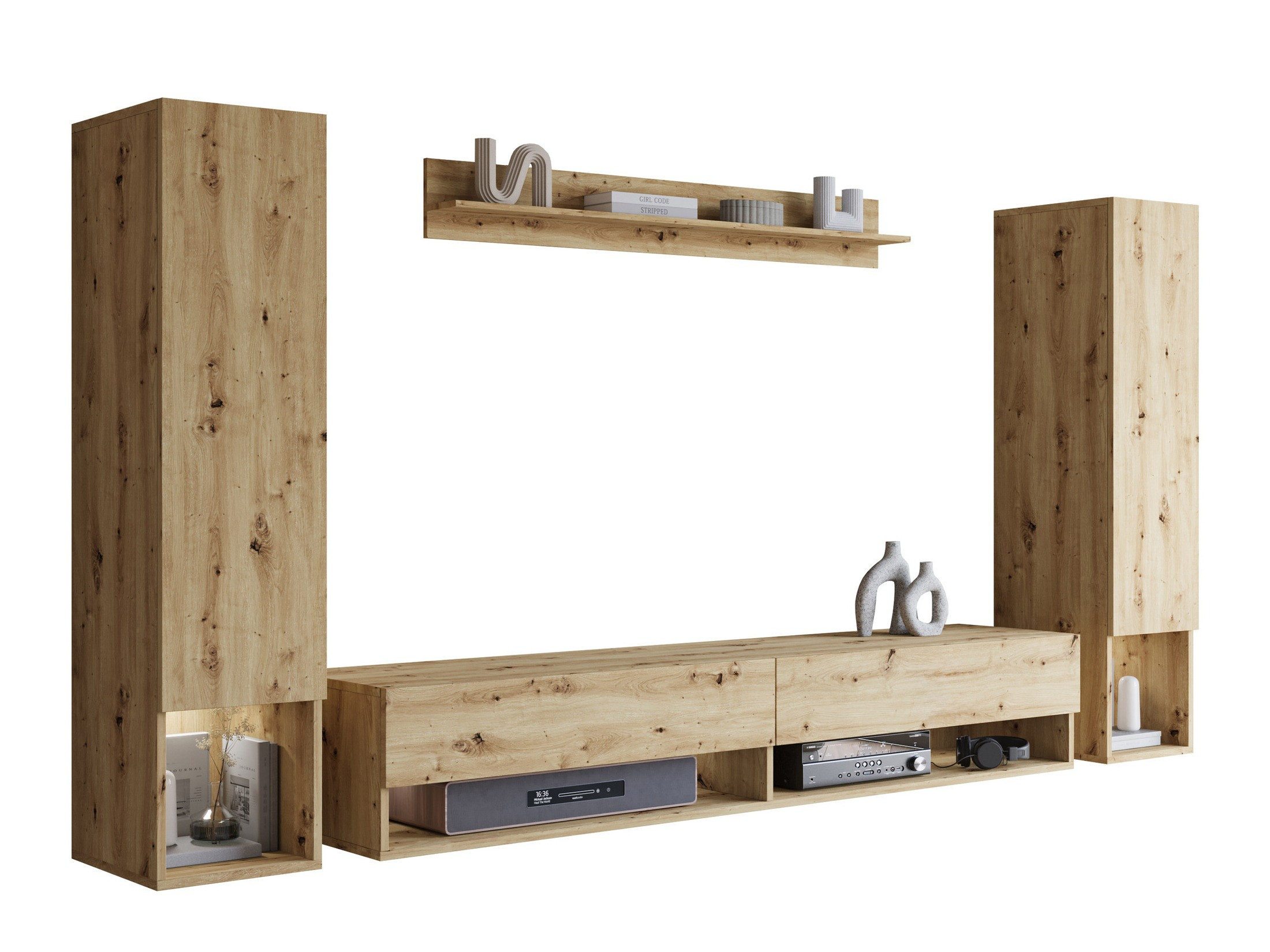 Viesistabas komplekts Sarasota 176 (Artisan ozols)