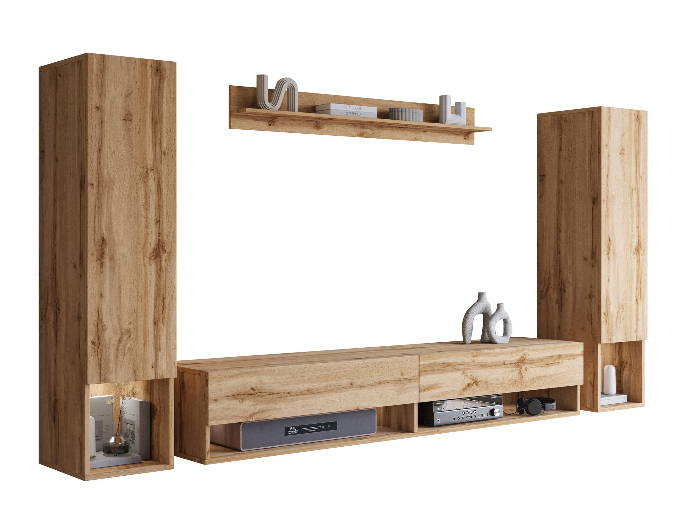 Viesistabas komplekts Sarasota 176 (Votan ozols)