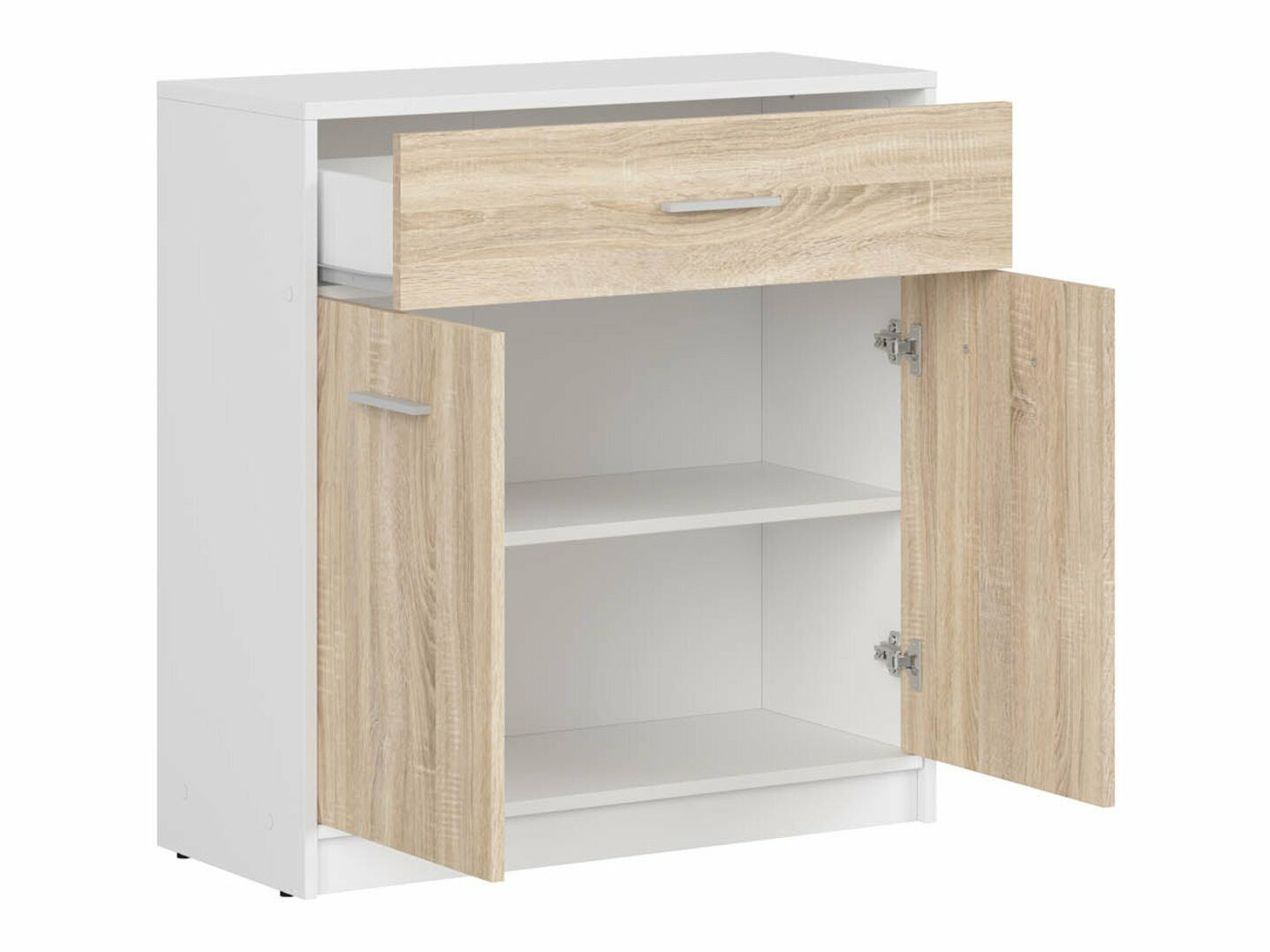 Kumode Novsore 115 (Balts + Sonomas ozols)