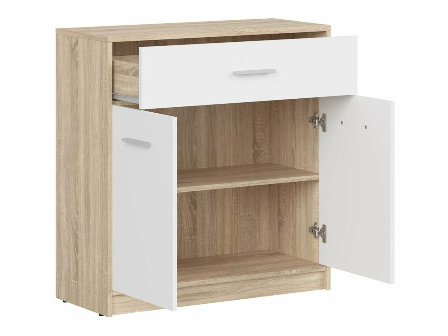 Kumode Novsore 115 (Sonomas ozols + Balts)