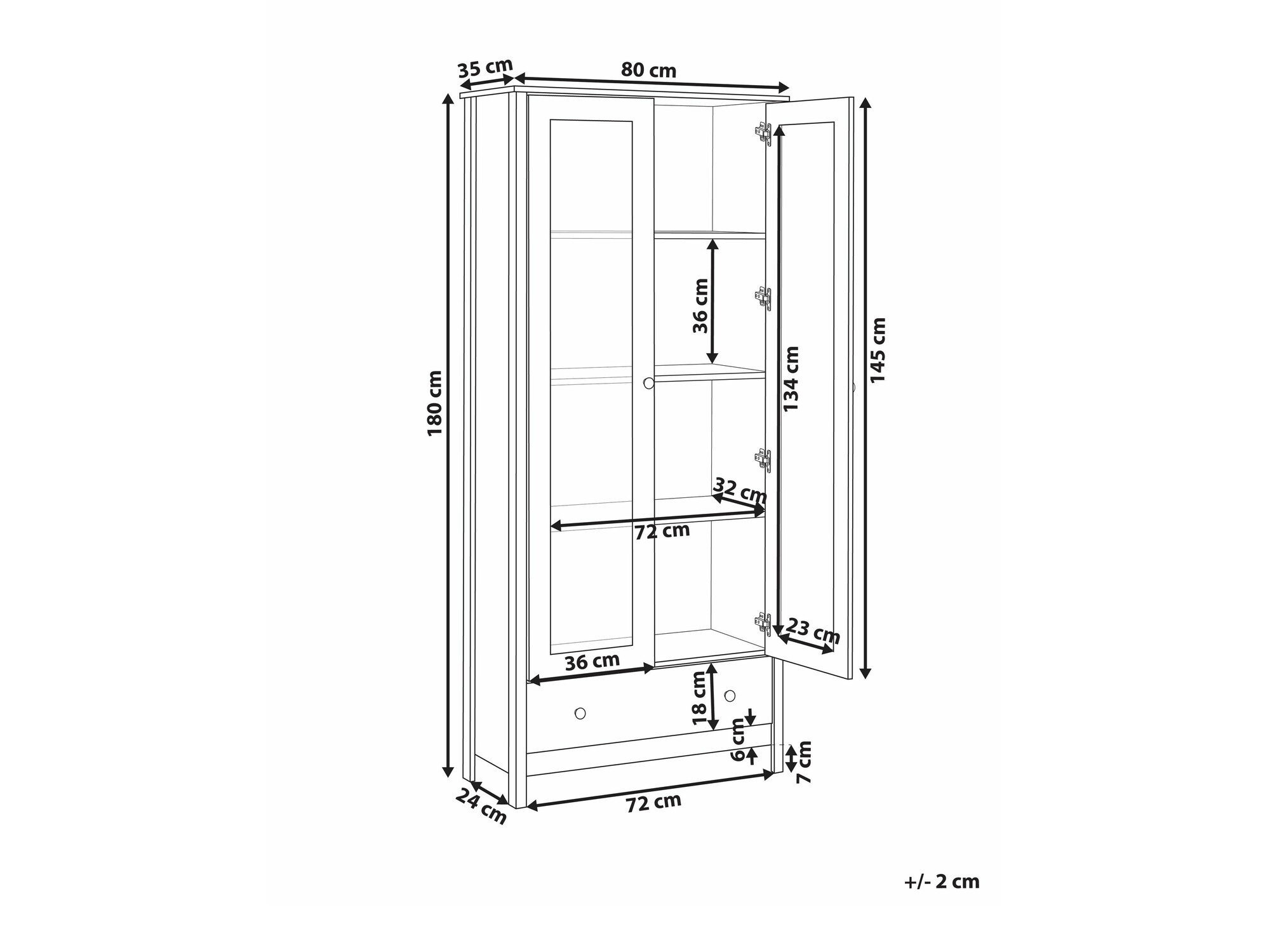 Plaukts Berwyn 2381 (Balts)