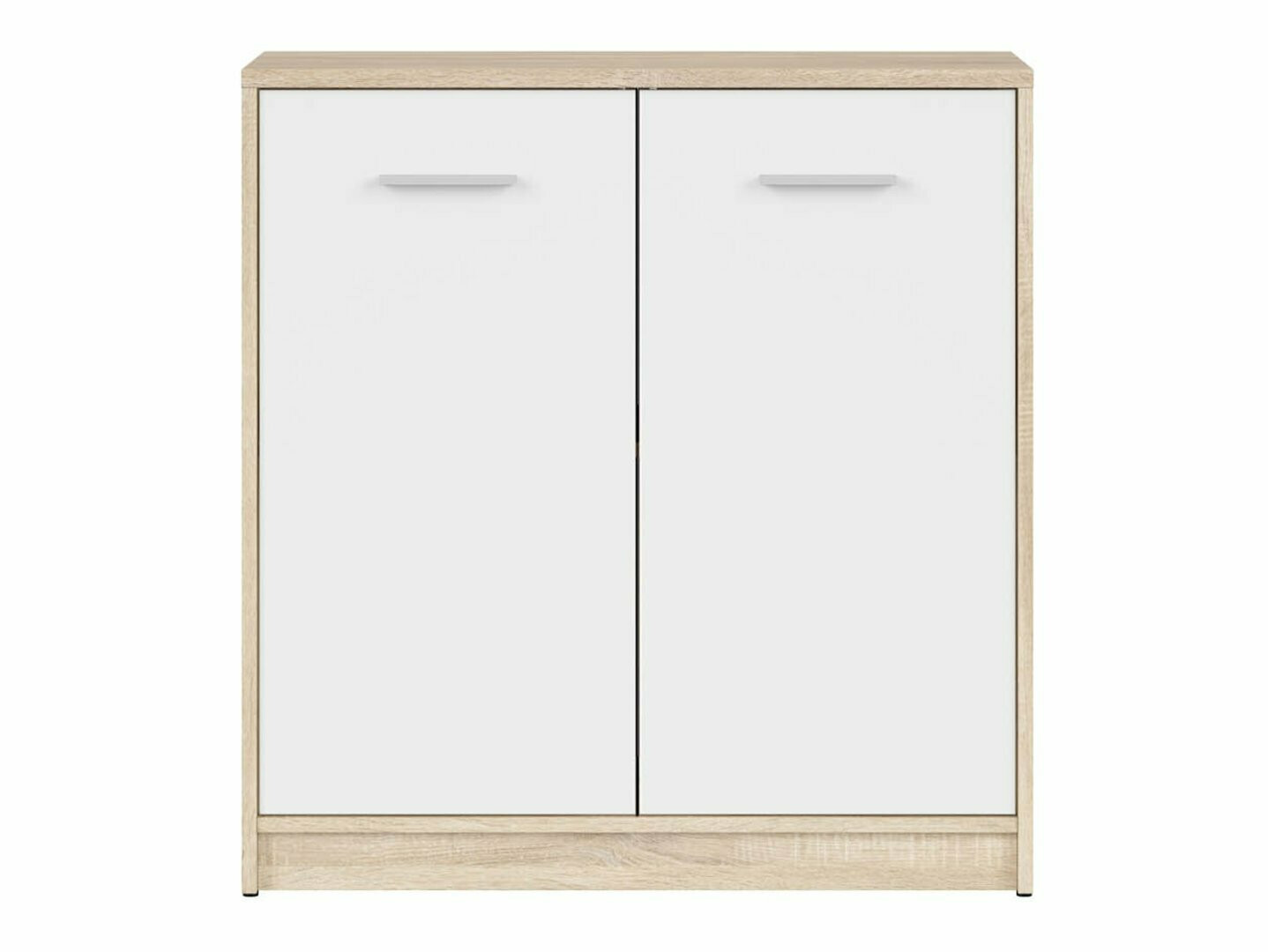 Skapis Novsore 116 (Sonomas ozols + Balts)