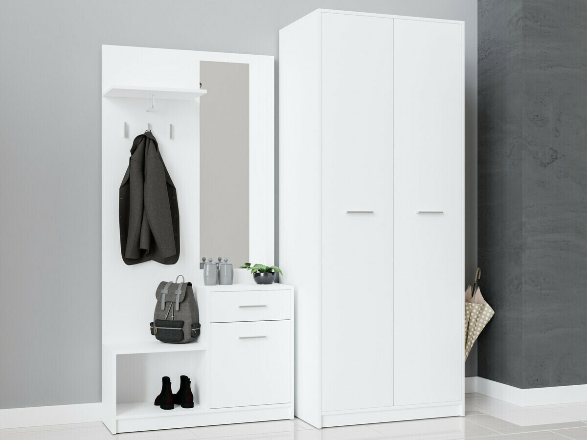 Priekšnama komplekts Novsore 121 (Balts)