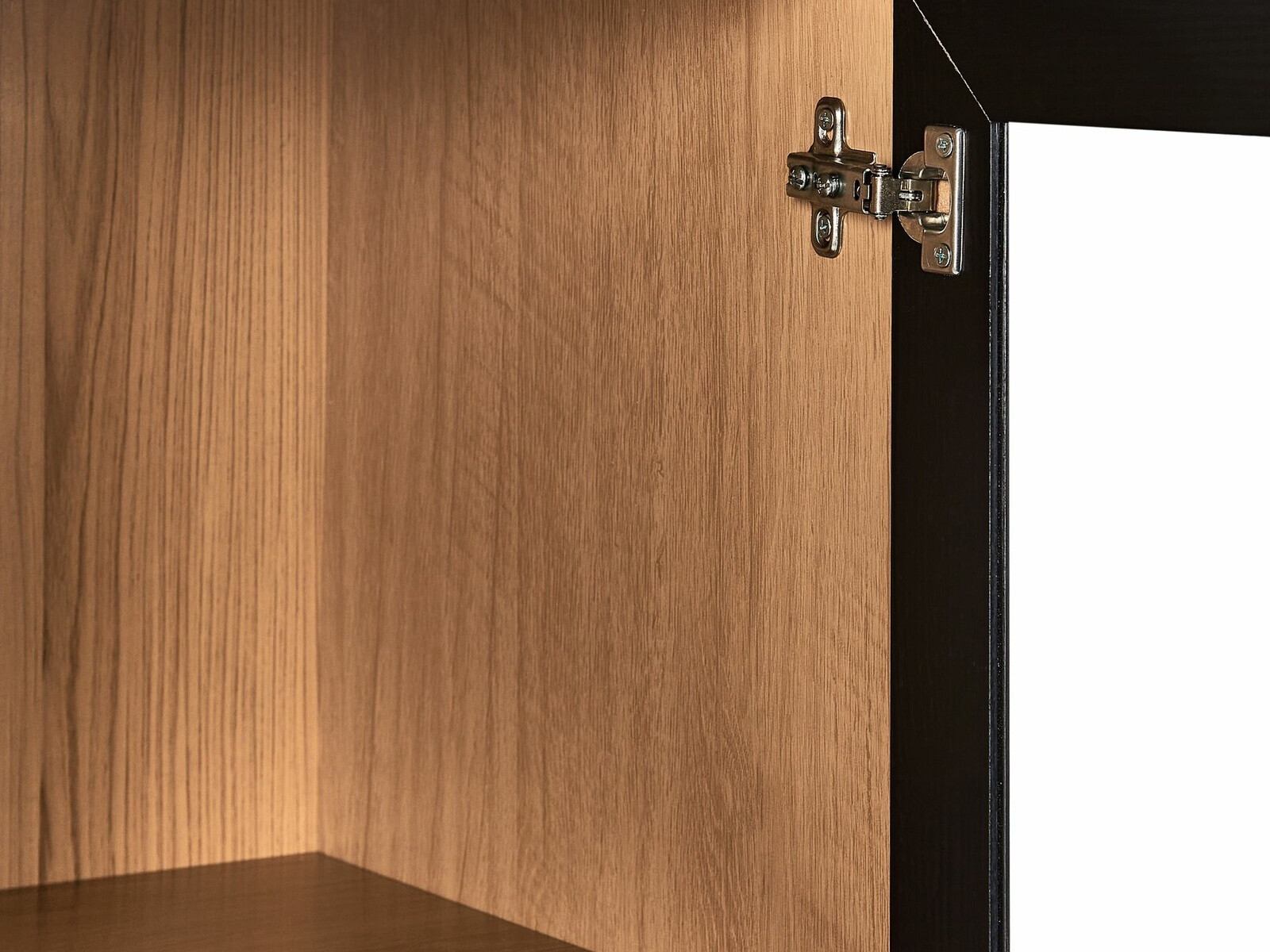 Стеллаж Berwyn 2386 (Чёрный + LIght дерево)