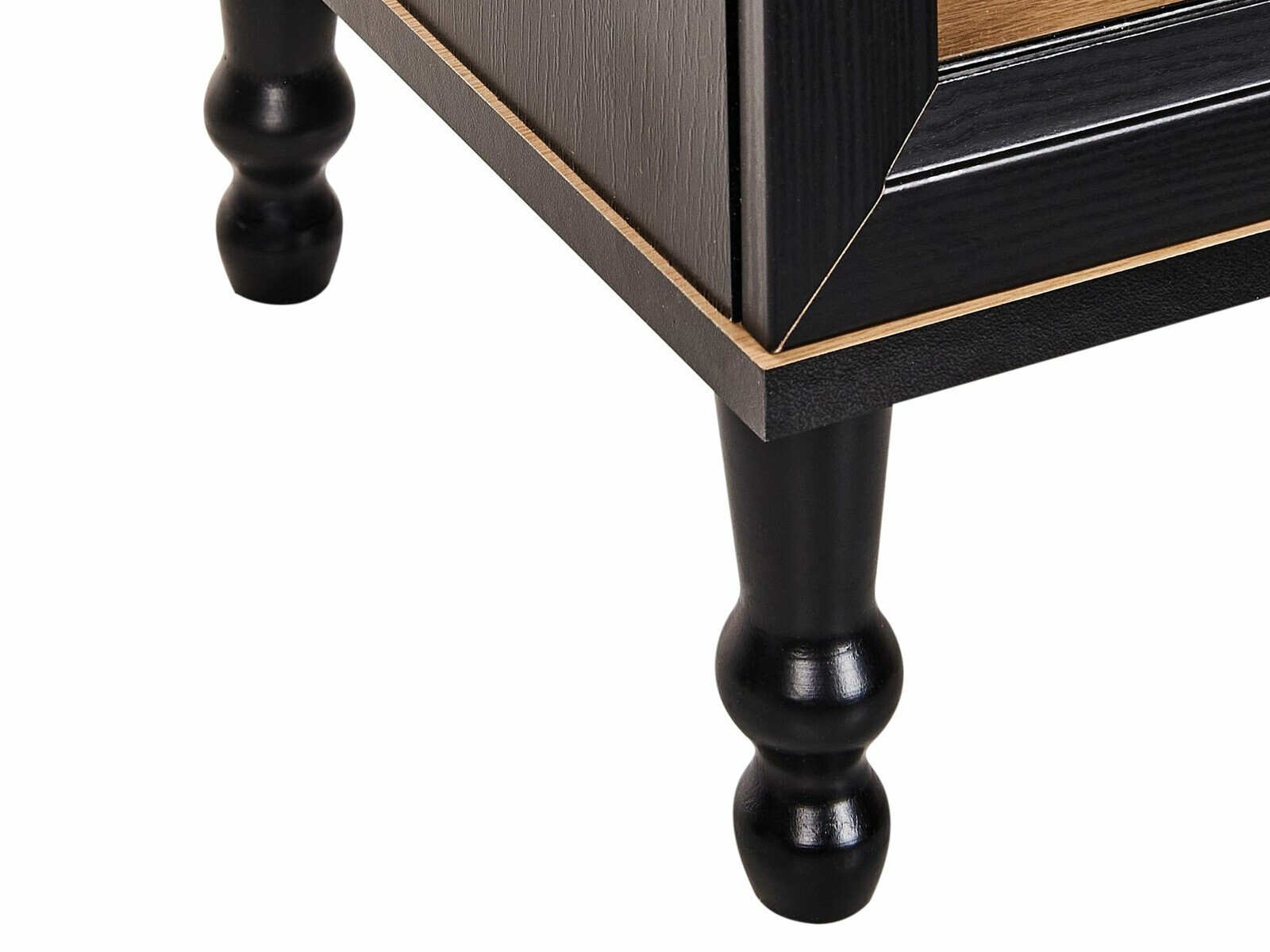 Стеллаж Berwyn 2386 (Чёрный + LIght дерево)