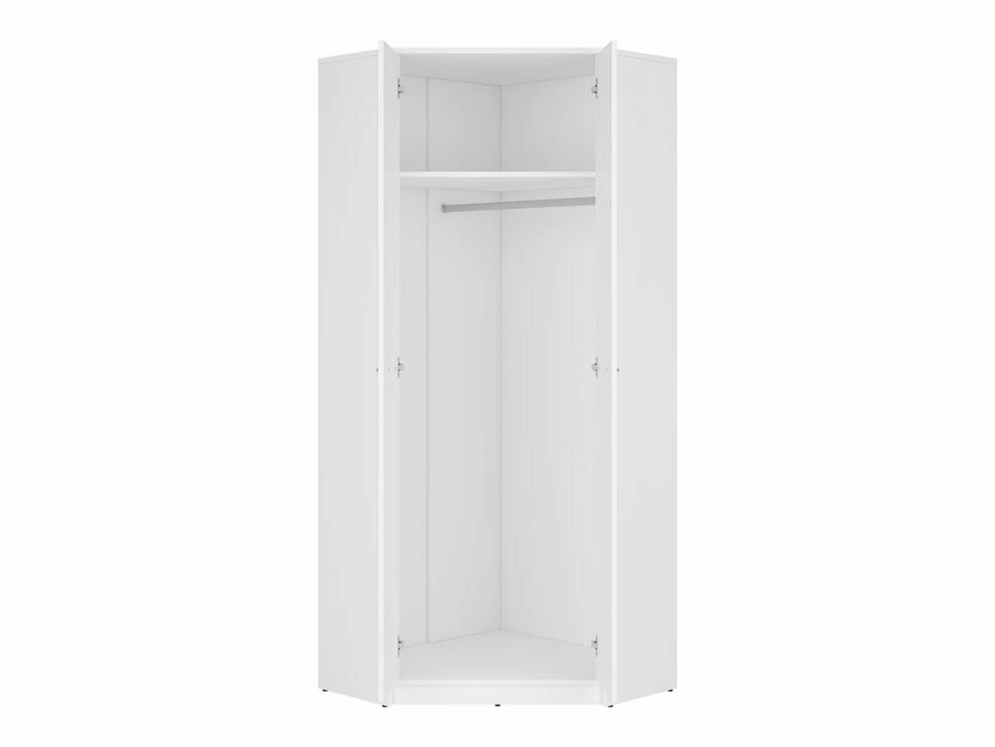 Stūra skapis Novsore 119 (Balts)