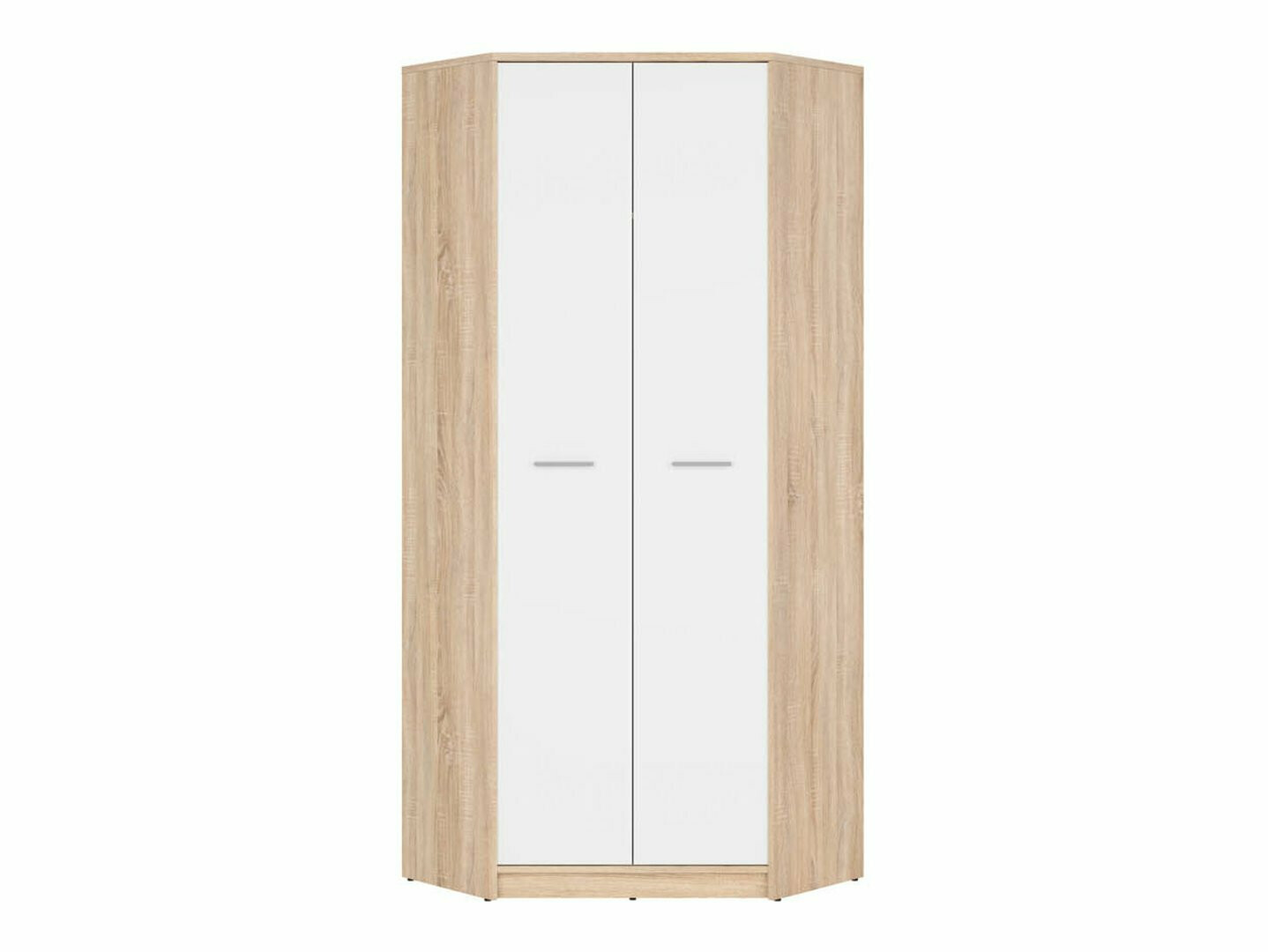 Угловой шкаф Novsore 119 (Сонома Дуб + Белый)