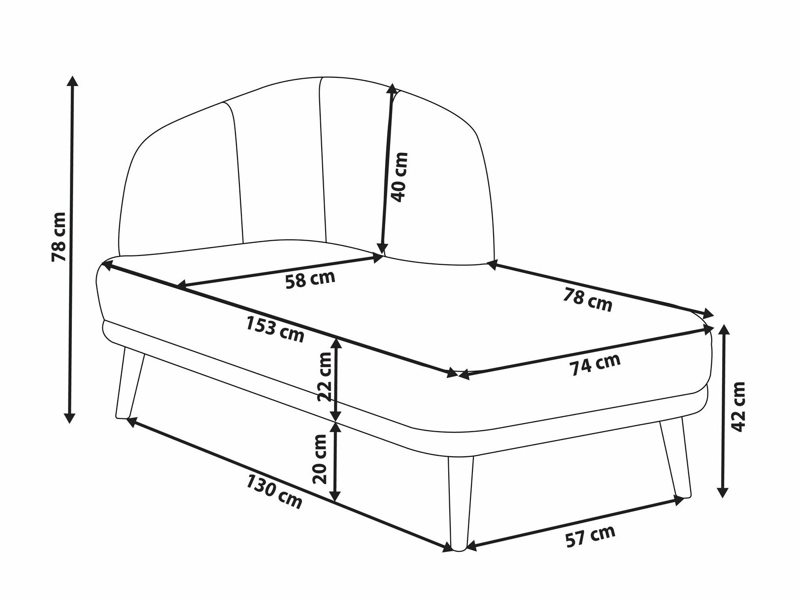 Kušete Berwyn 2387 (Bēšs)